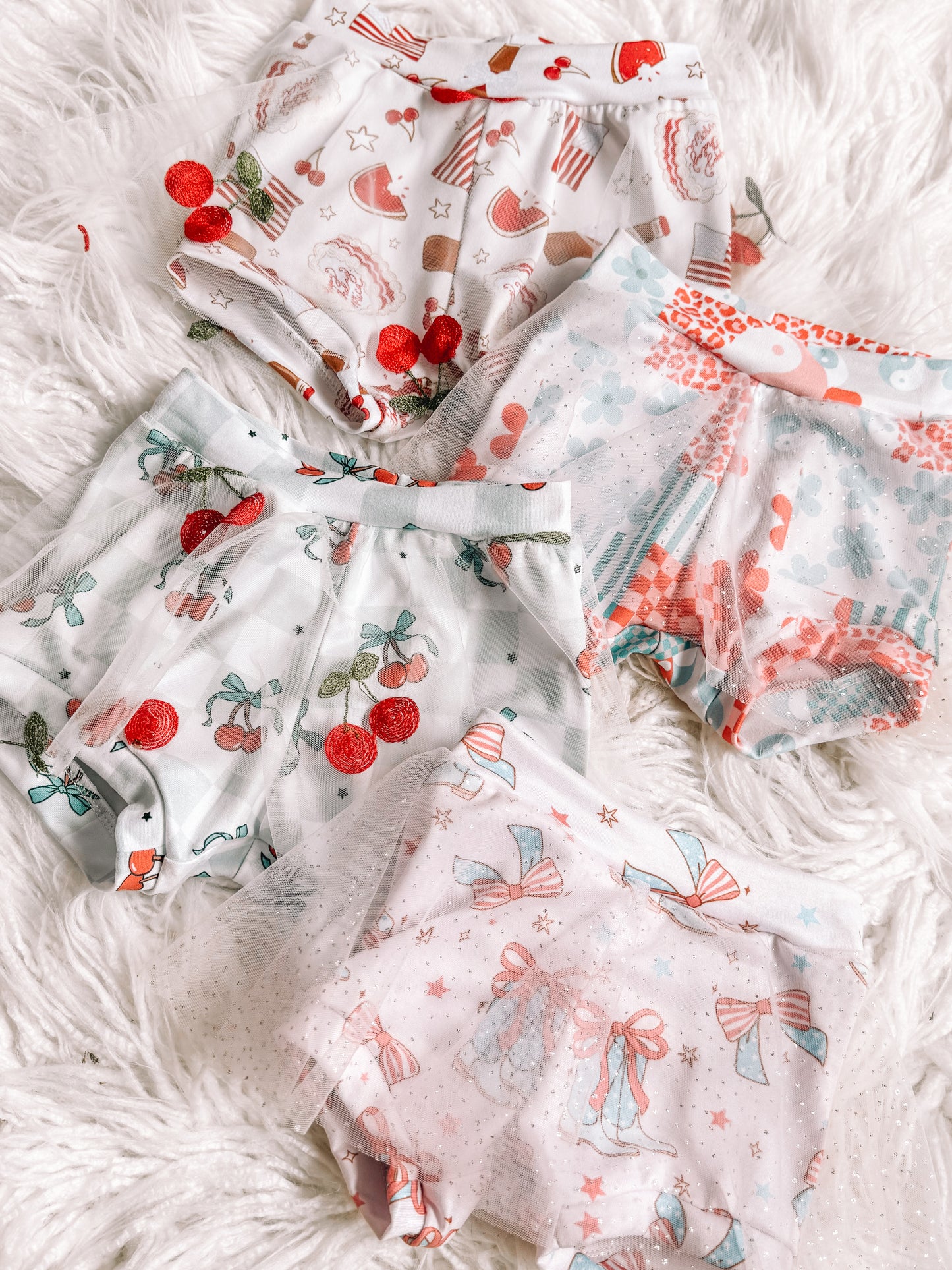 Patriotic Cowgirl Skirted Bummies