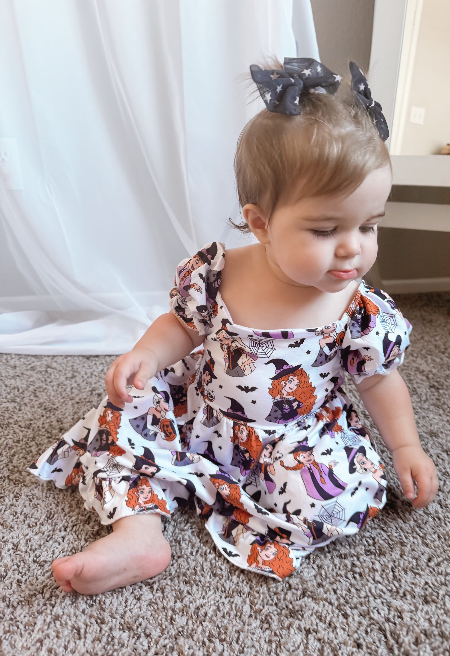 Princess Witch Bow Dress (RTS)