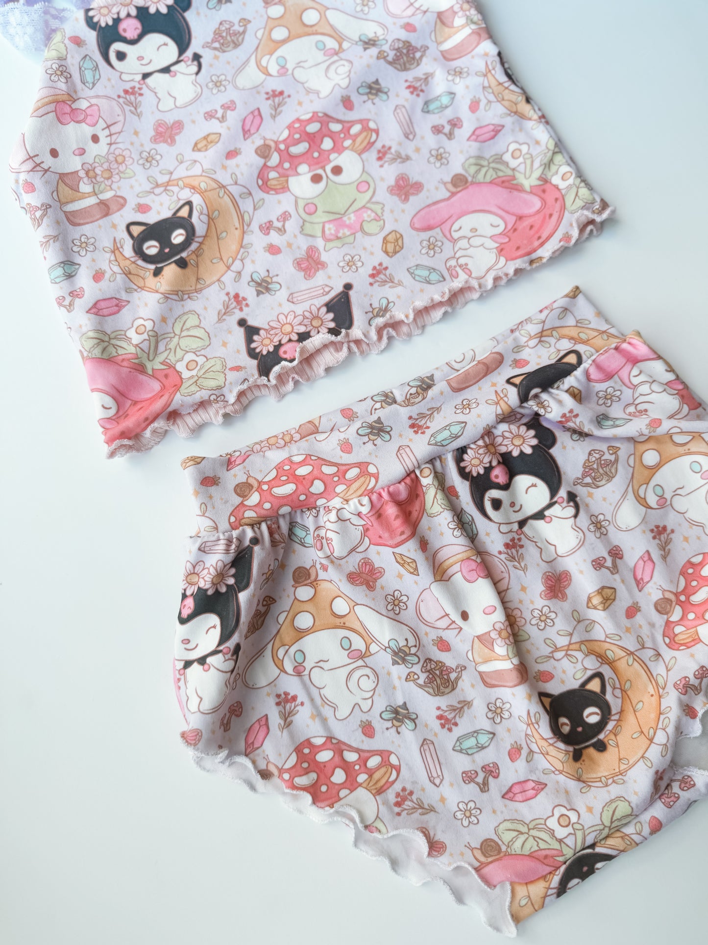 Cottagecore Kitty Cami Set