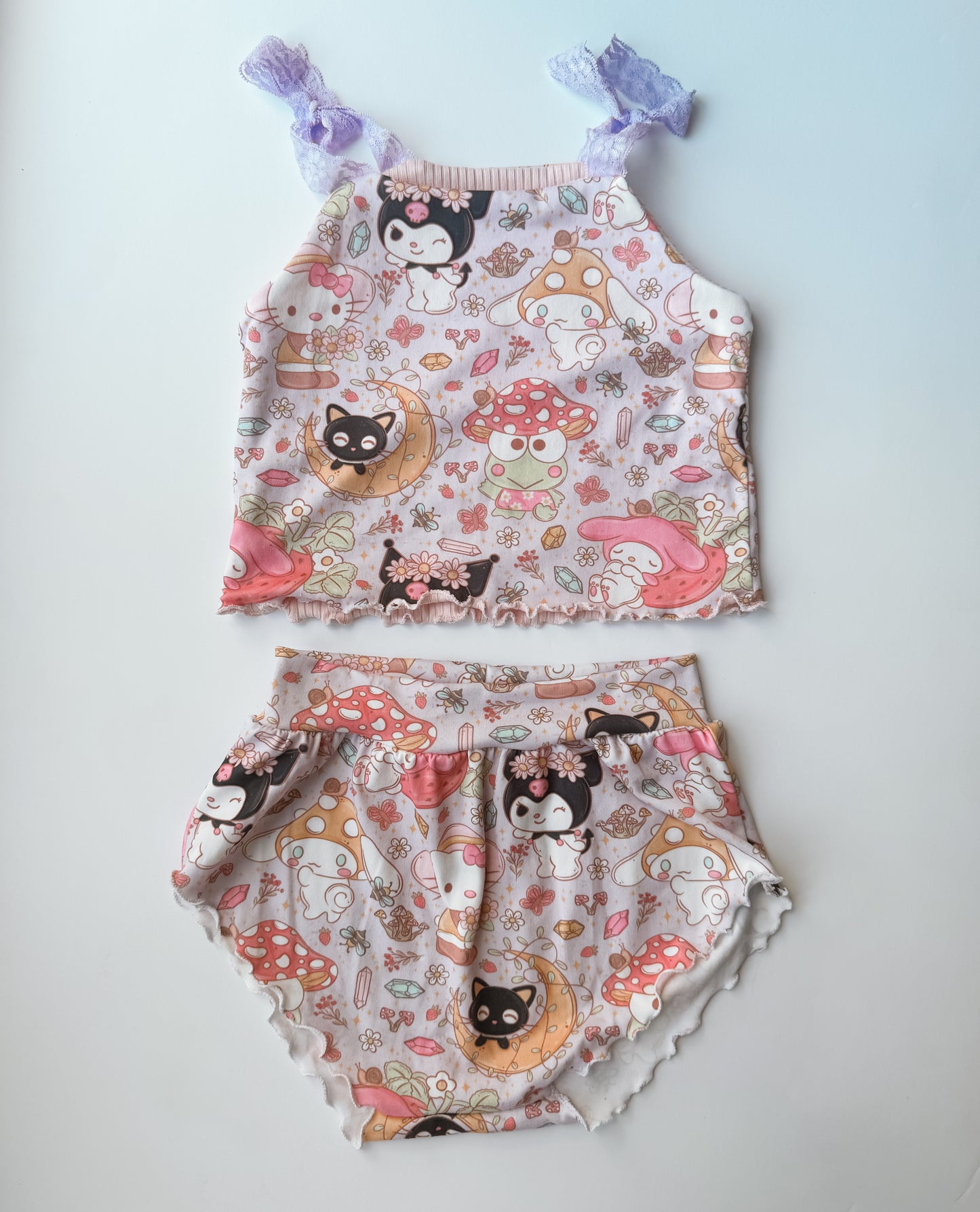 Cottagecore Kitty Cami Set