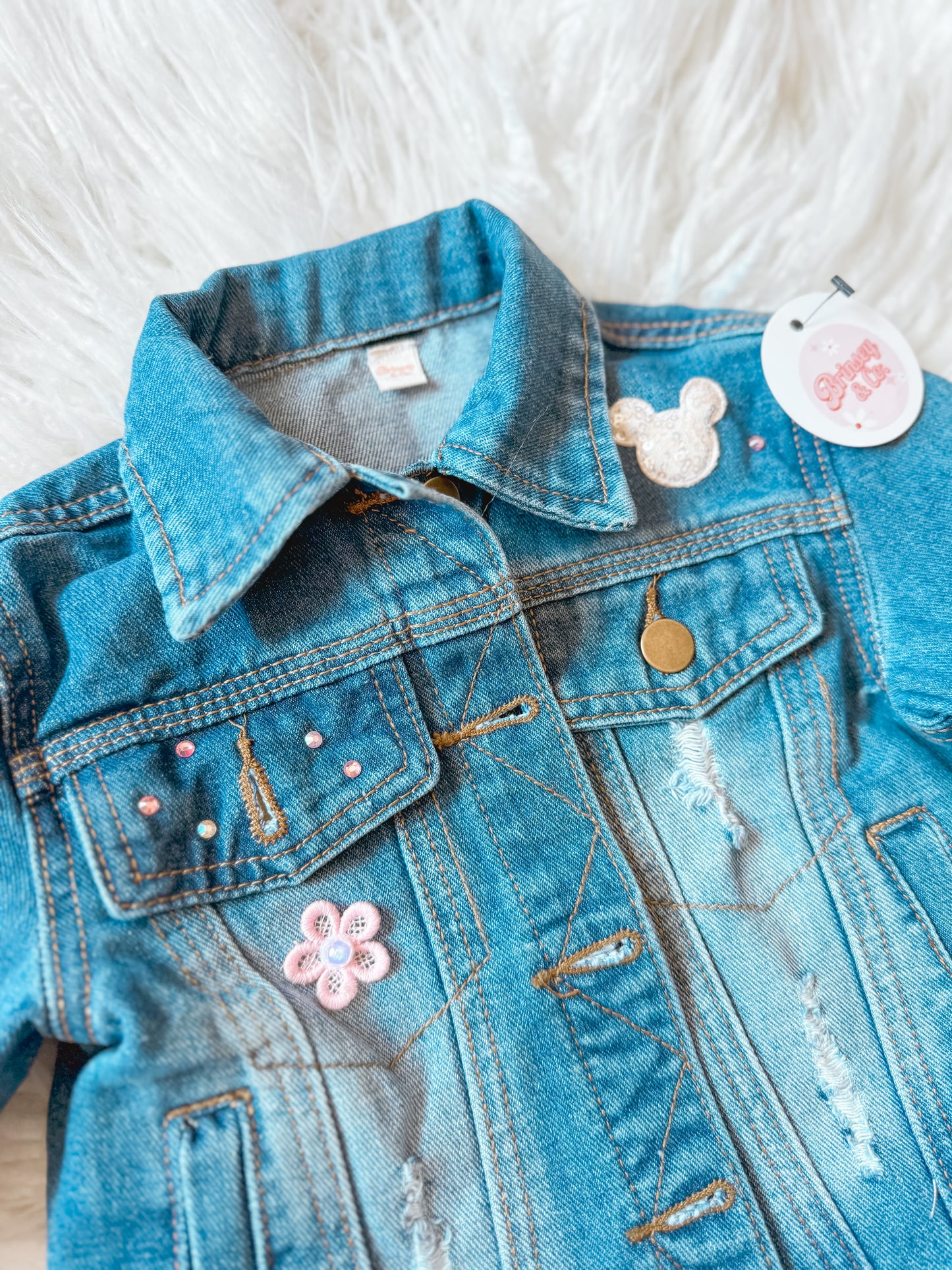 (RTS) Custom Magical Denim Jacket