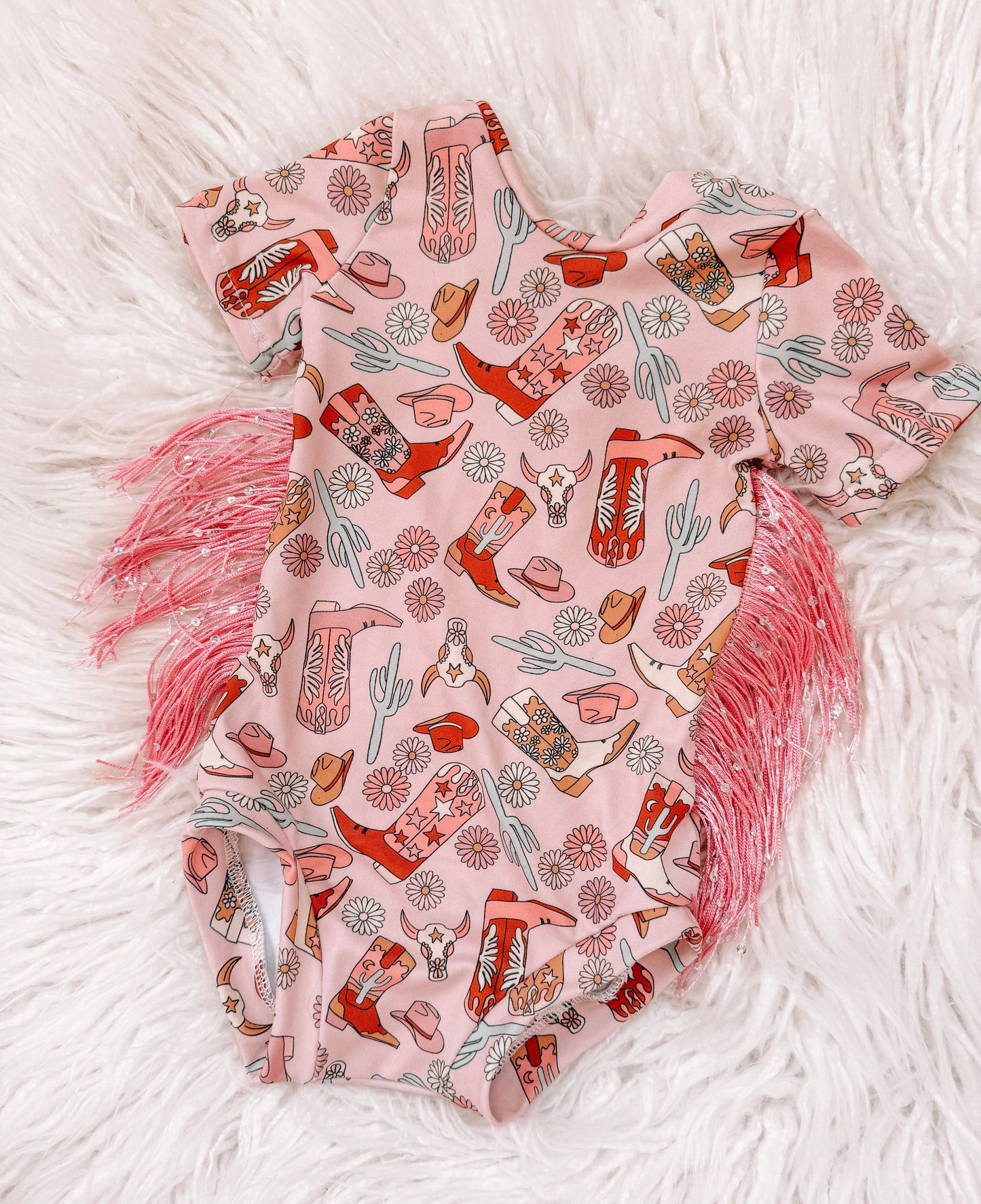 Boho Cowgirl Fringe Leo