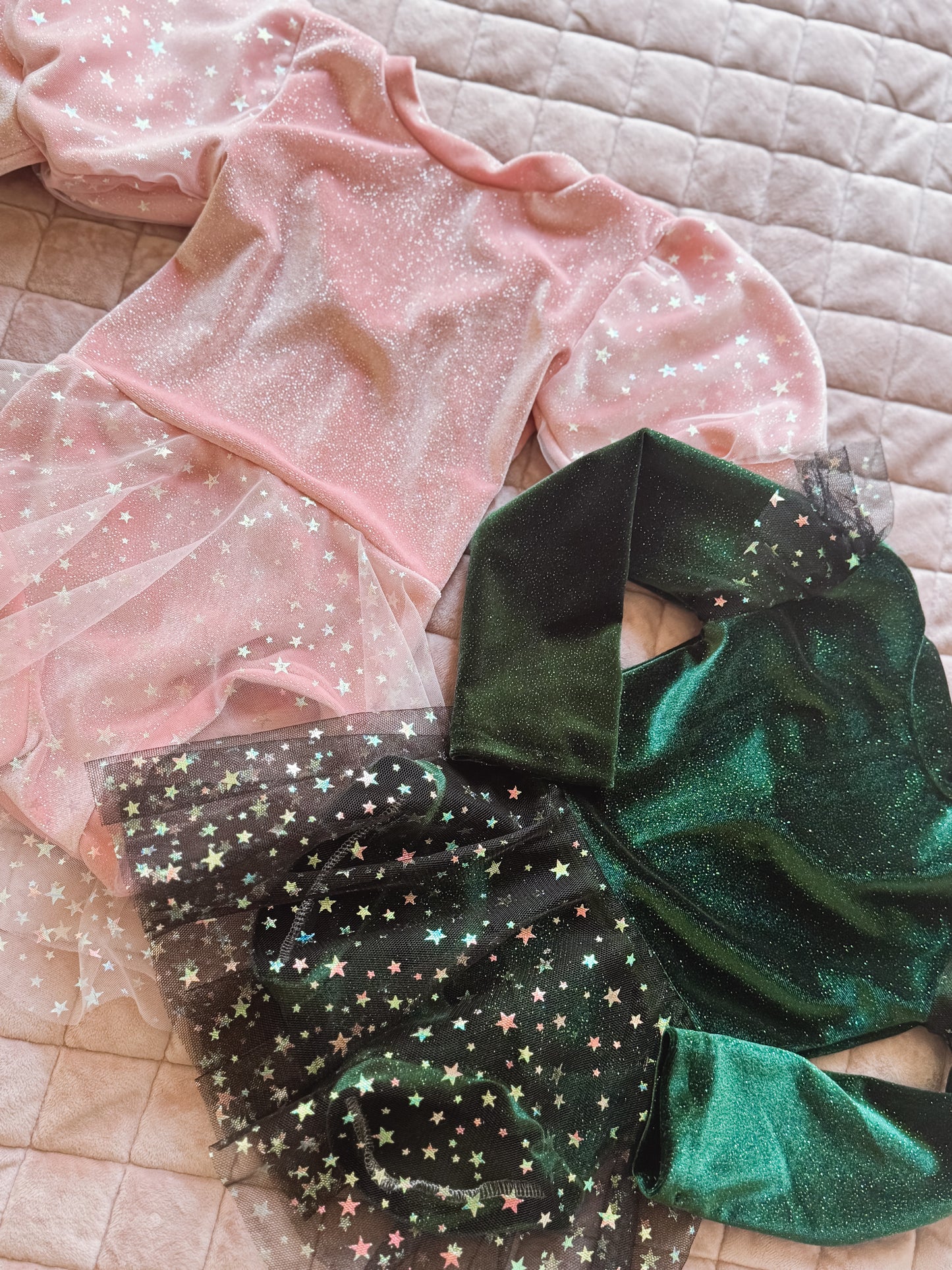 Wicked Witch Velvet Skirted Leotard