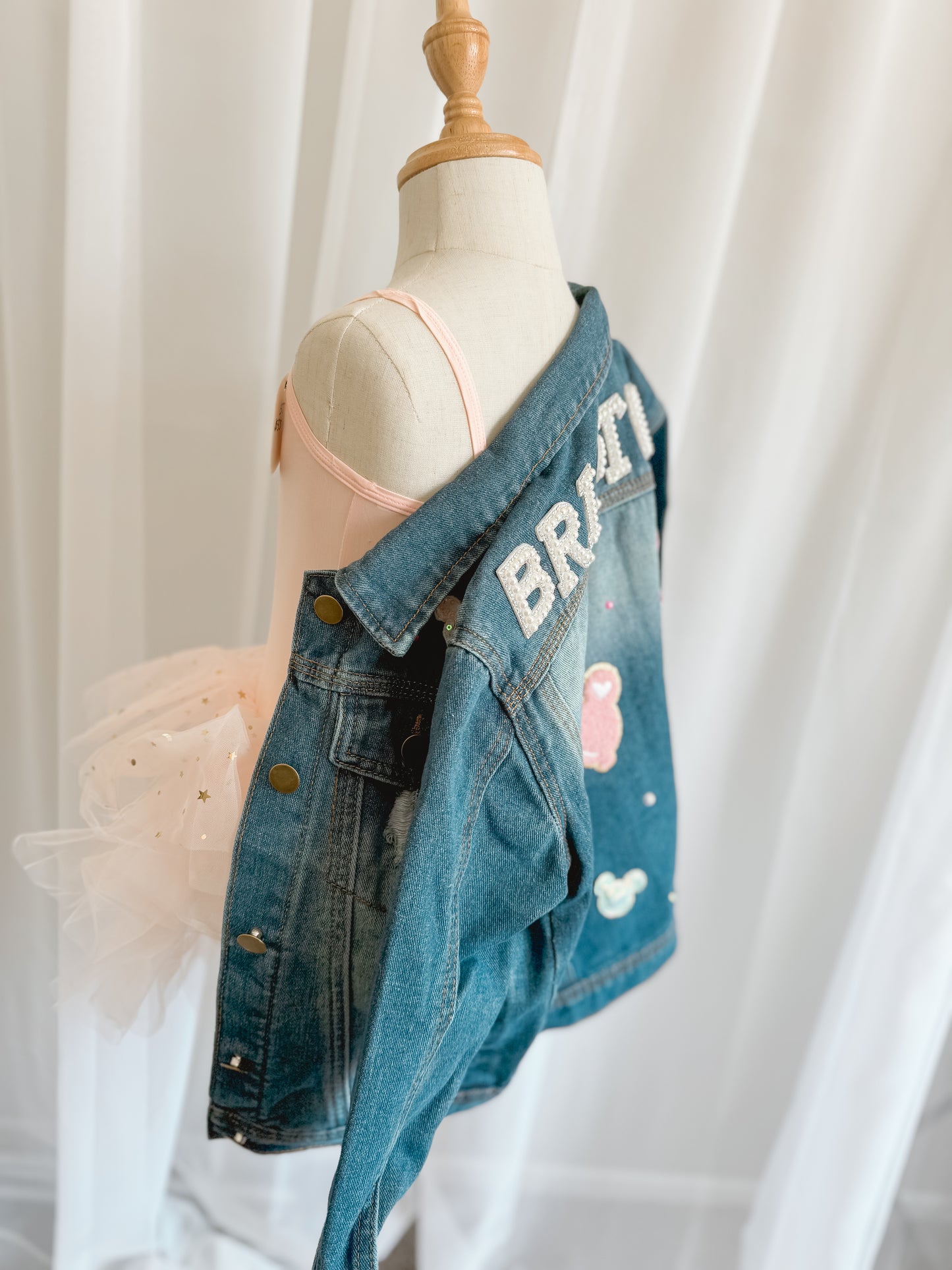 (RTS) Custom Magical Denim Jacket