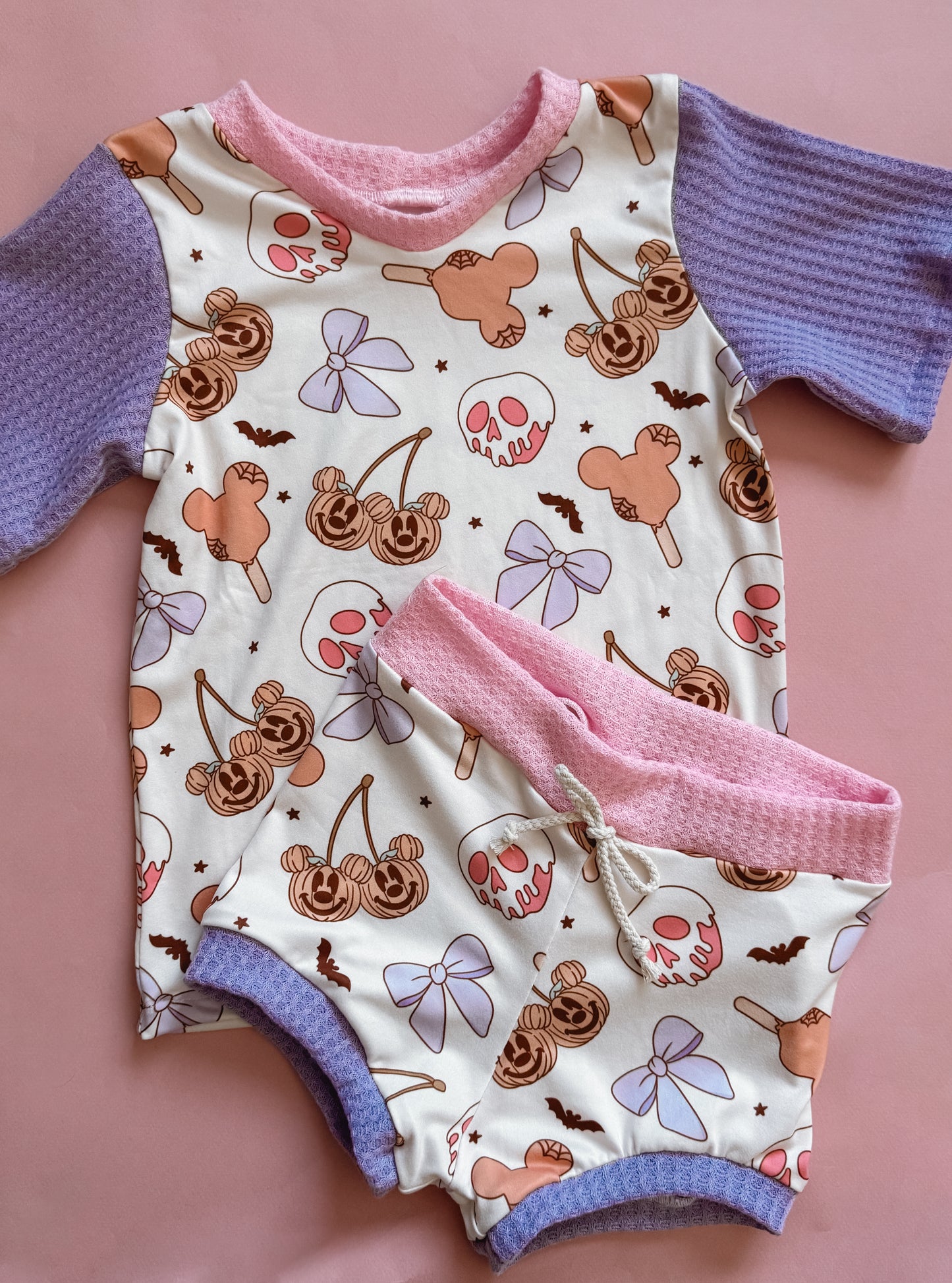 Exclusive Not So Scary Cherry Colorblock Lounge Set