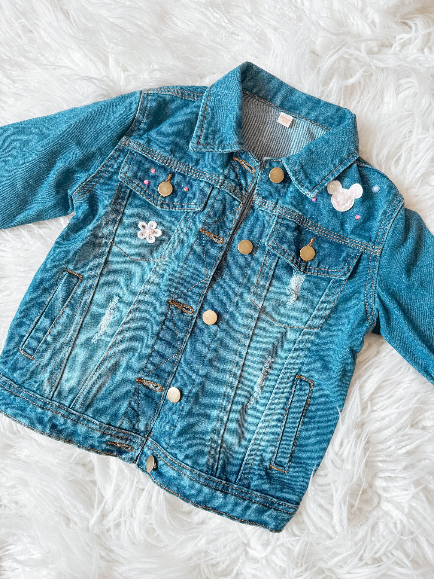 (RTS) Custom Magical Denim Jacket