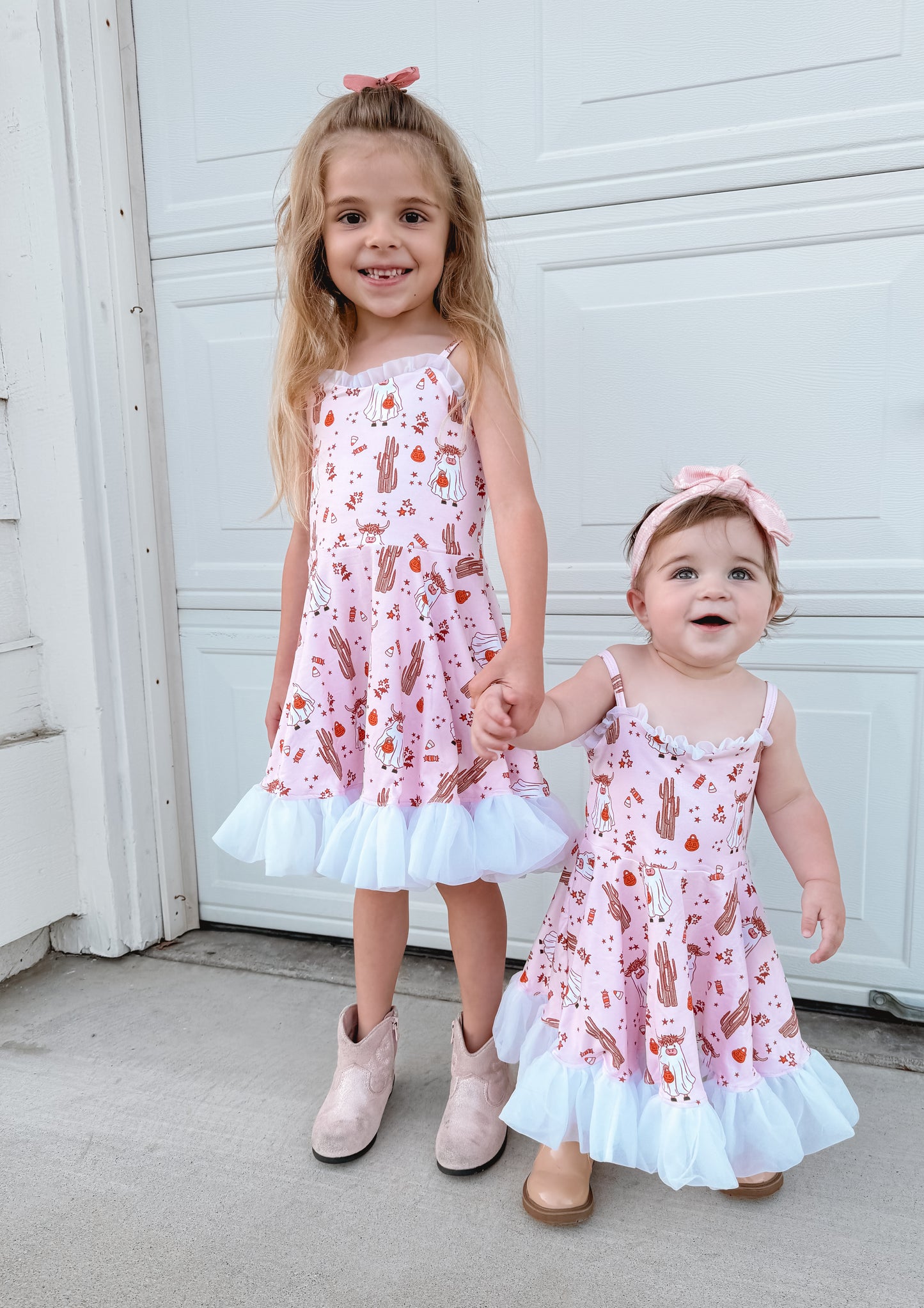 Western Halloween Twirl Dress (RTS)