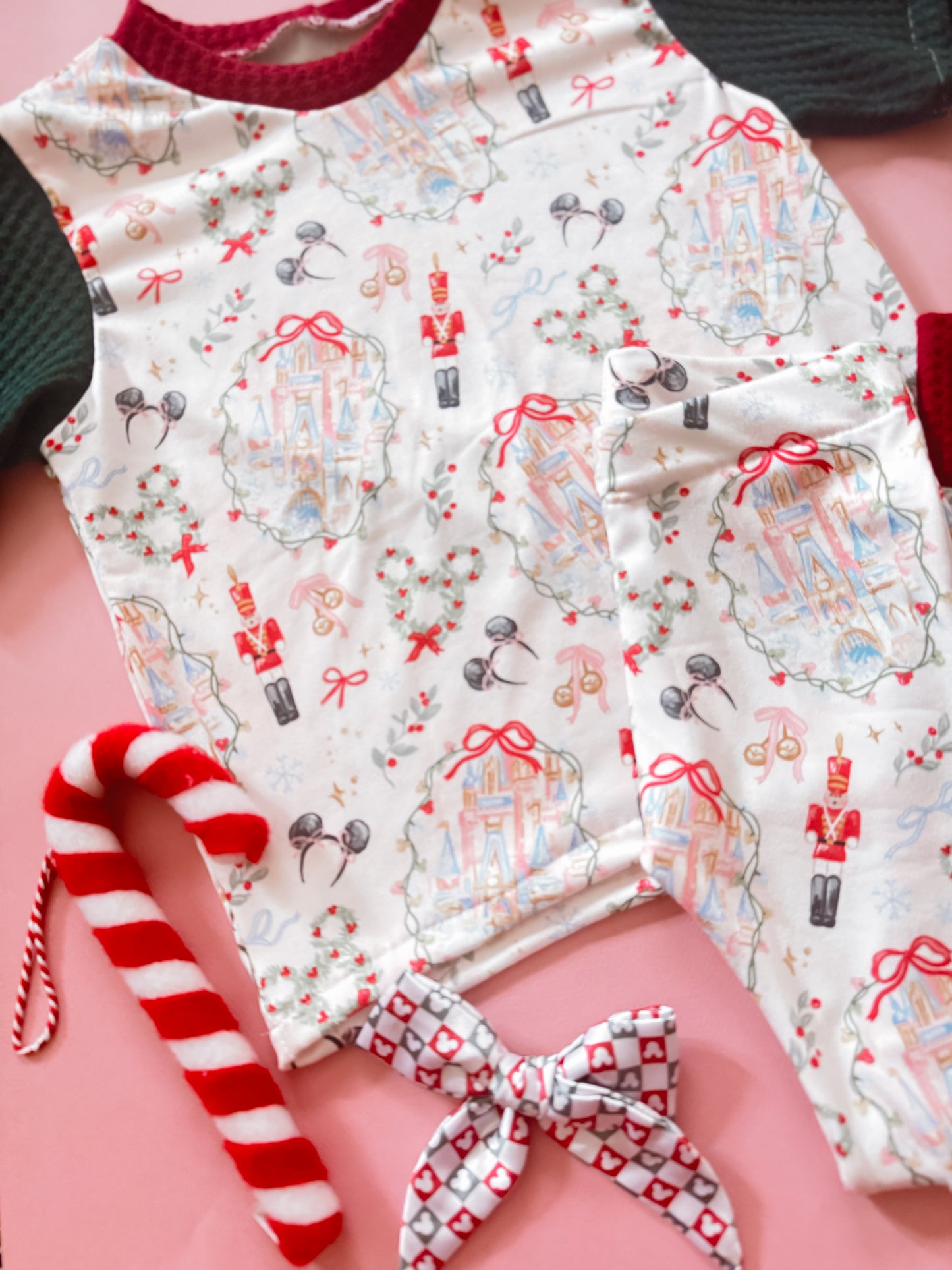 Christmas Castle Pajama Set