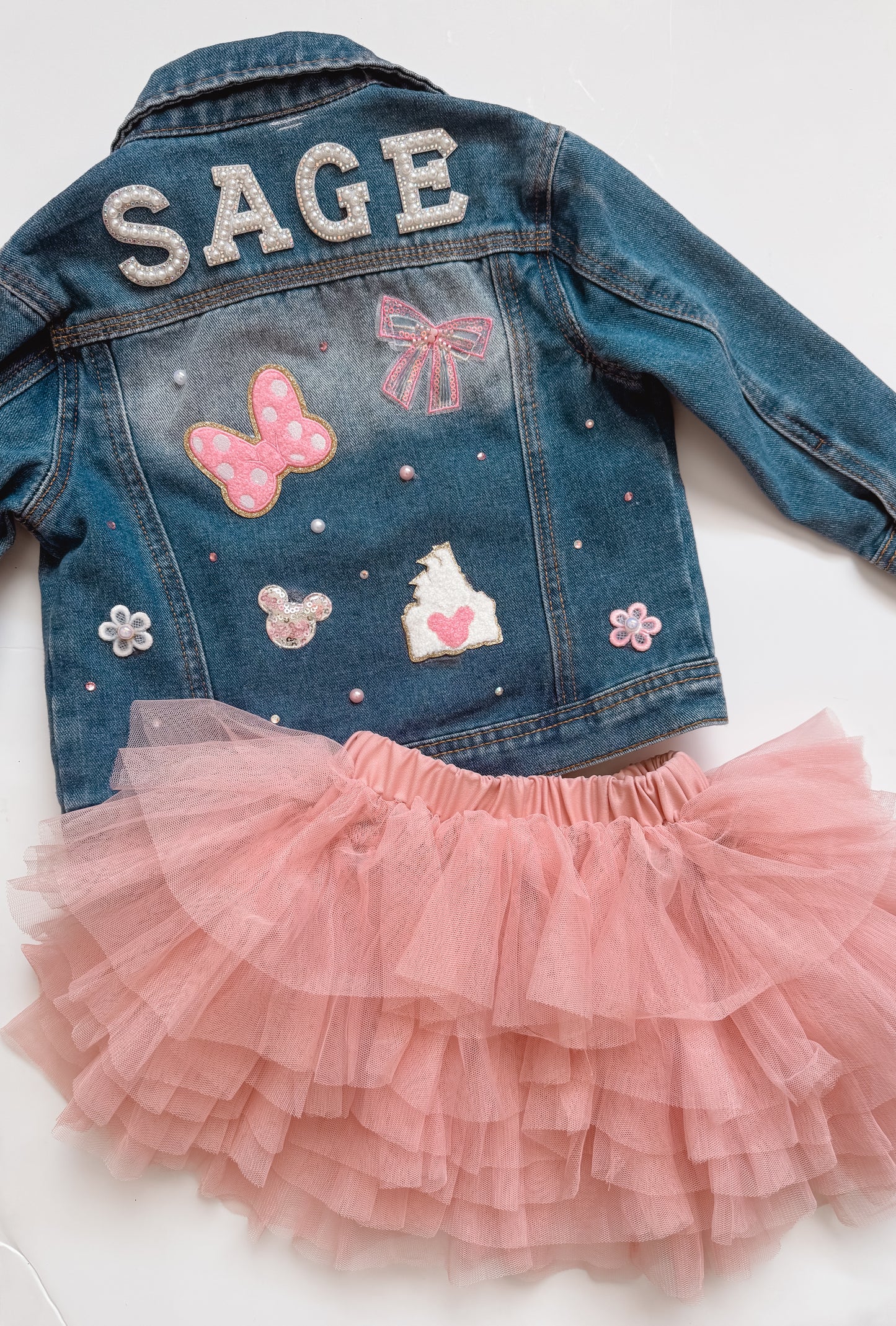 (RTS) Custom Magical Denim Jacket
