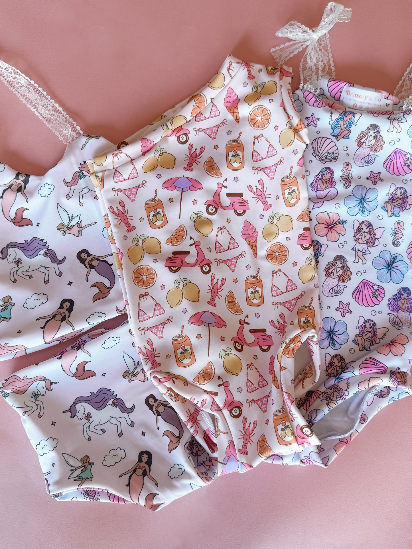Europe Vacation One Shoulder Swimsuit