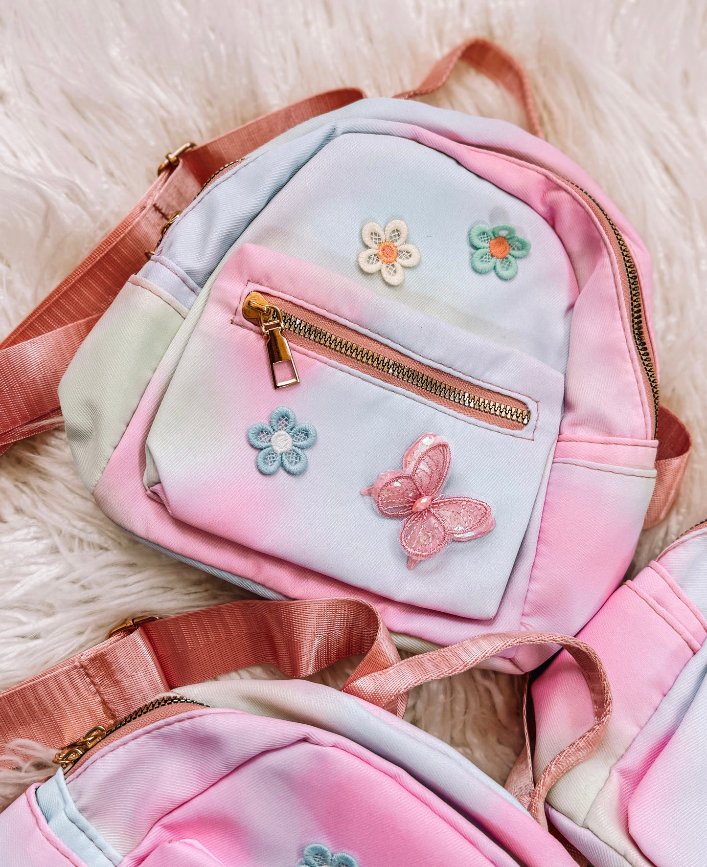 Tie-Dye Butterfly Mini Backpack (RTS)