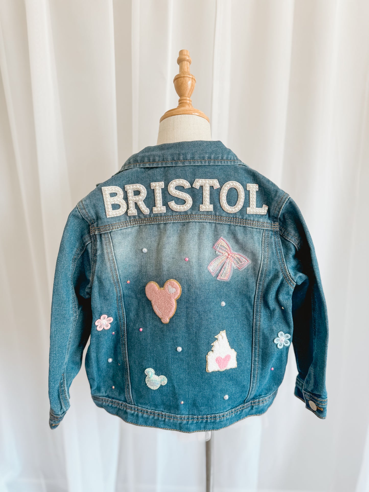 (RTS) Custom Magical Denim Jacket