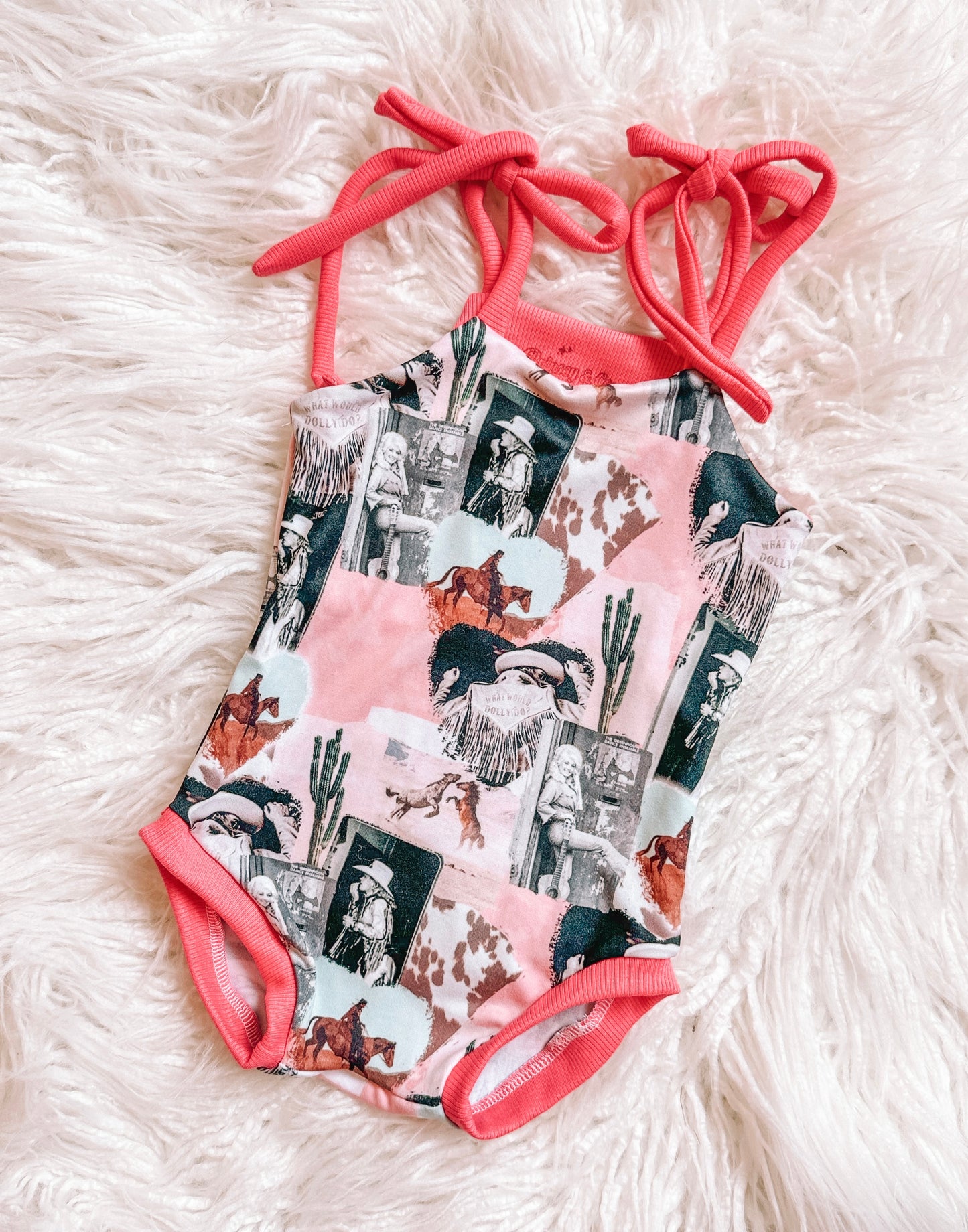 Pink Dolly Tie-Strap Leo (RTS)