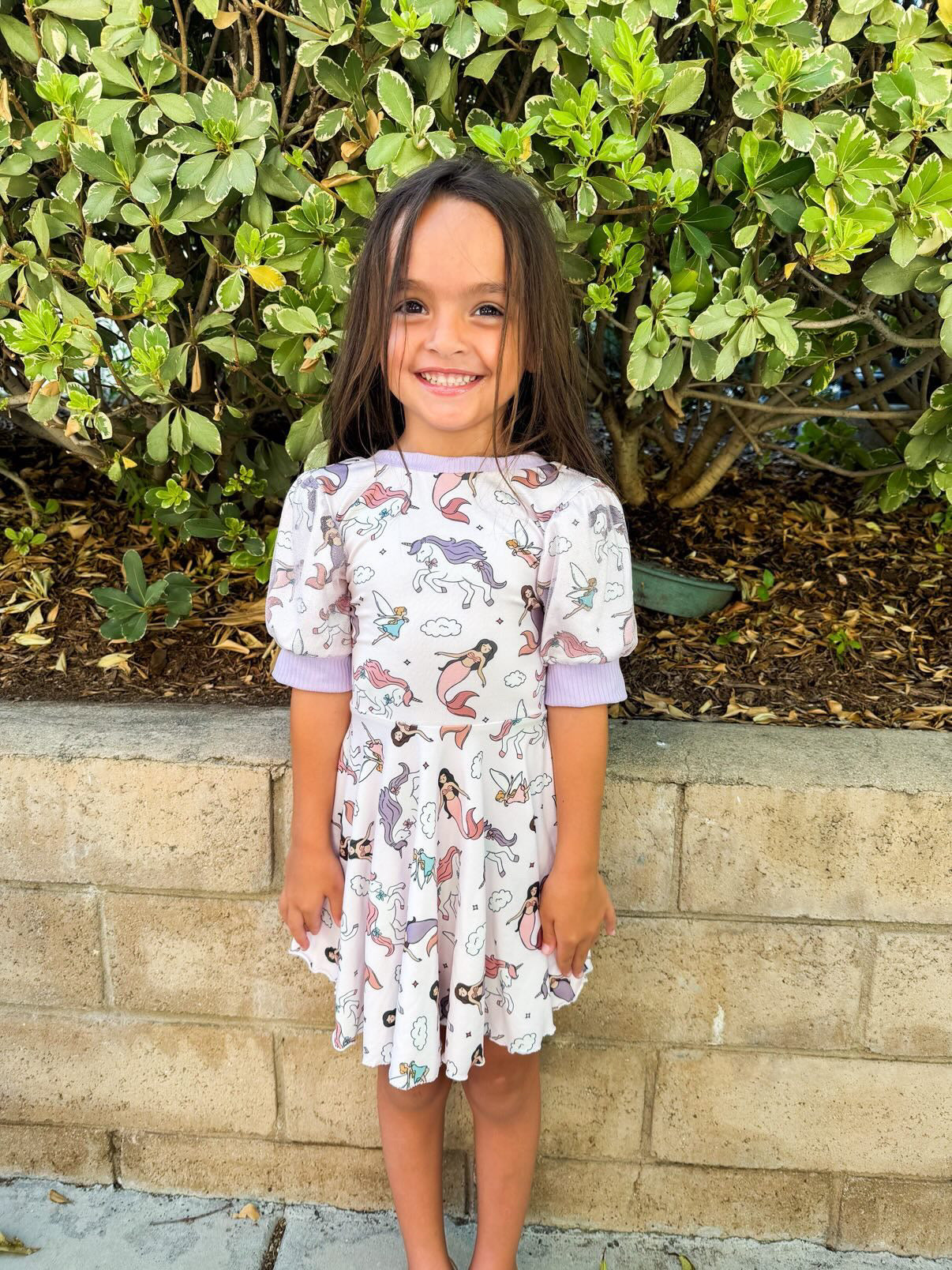 Exclusive Fairytale Puff Sleeve Dress