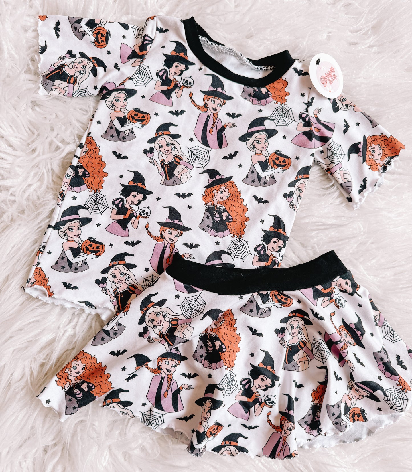 Princess Witch Skirted Set