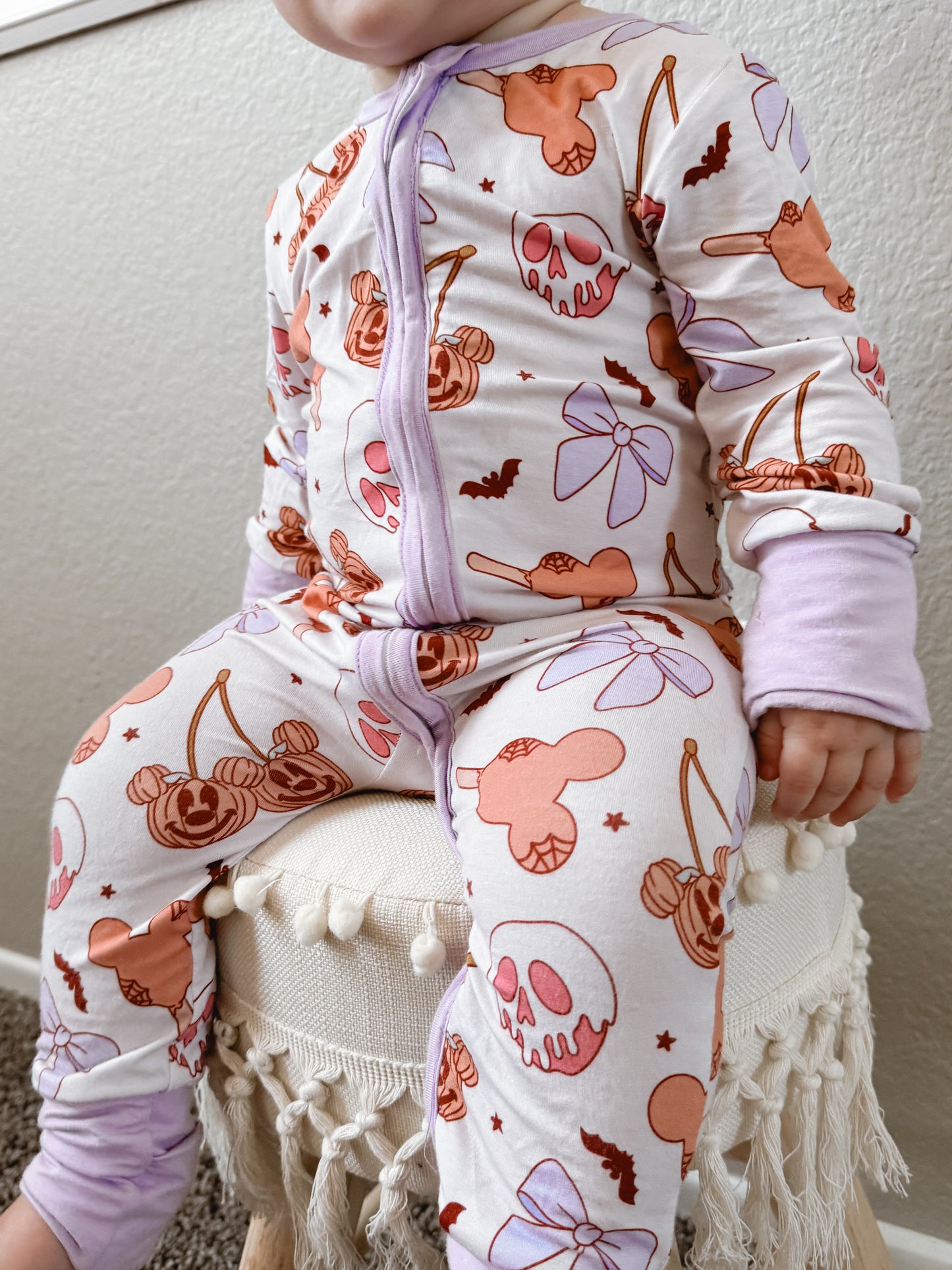 Exclusive Not So Scary Cherry Bamboo Zippys