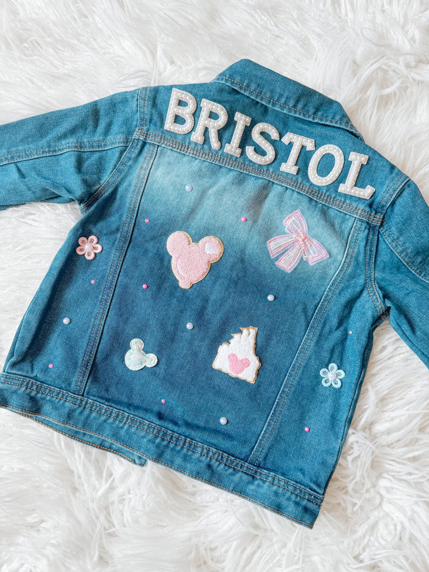 (RTS) Custom Magical Denim Jacket