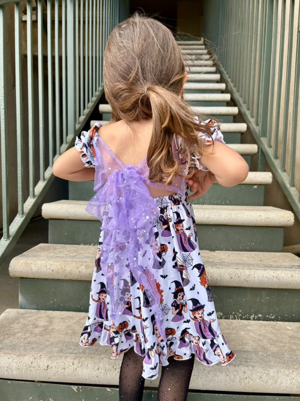 Princess Witch Bow Dress (RTS)
