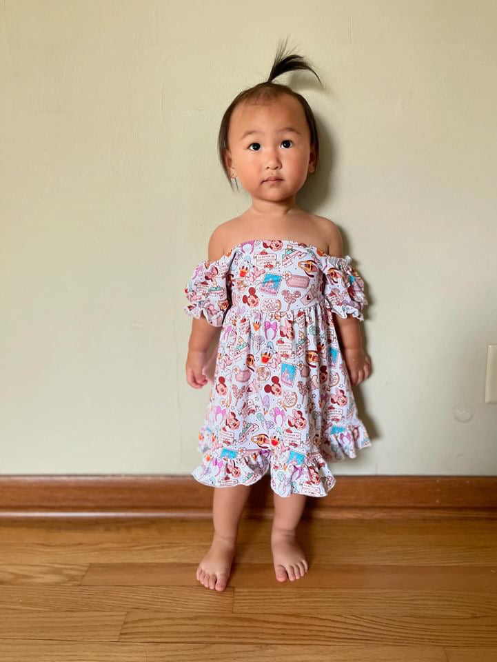 Magic Park Bow Dress (RTS)