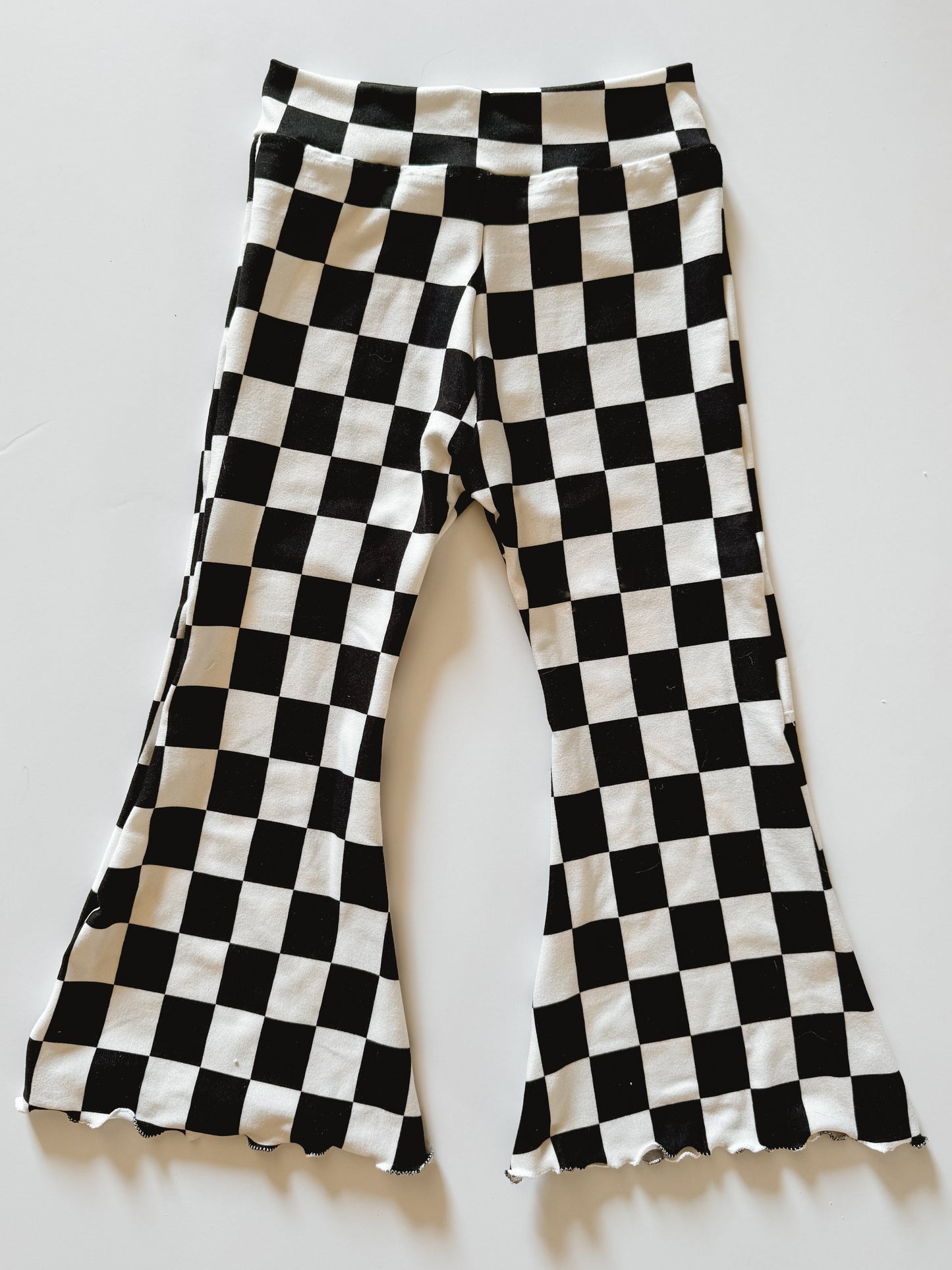 Black + White Checker Flares