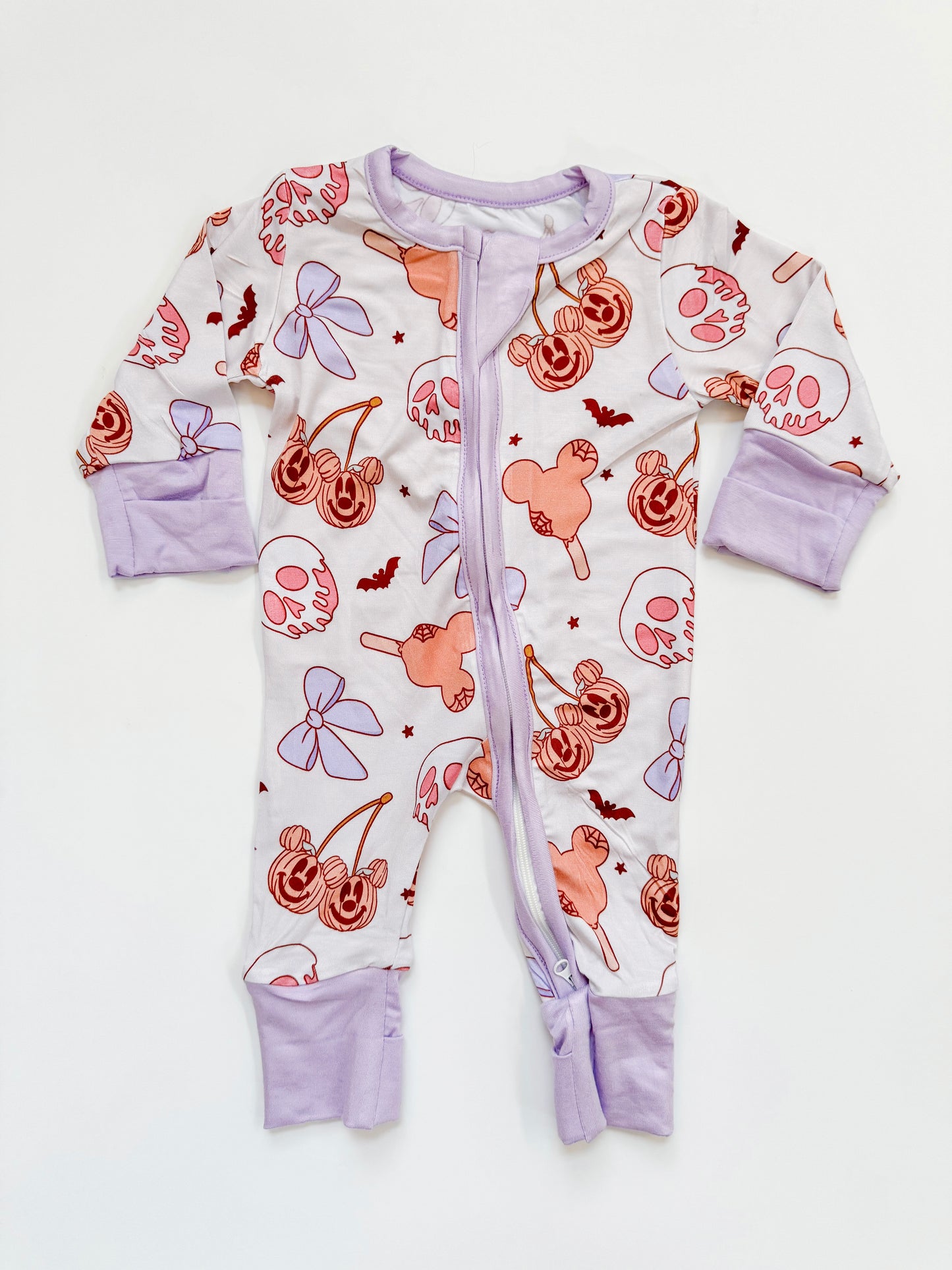 Exclusive Not So Scary Cherry Bamboo Zippys