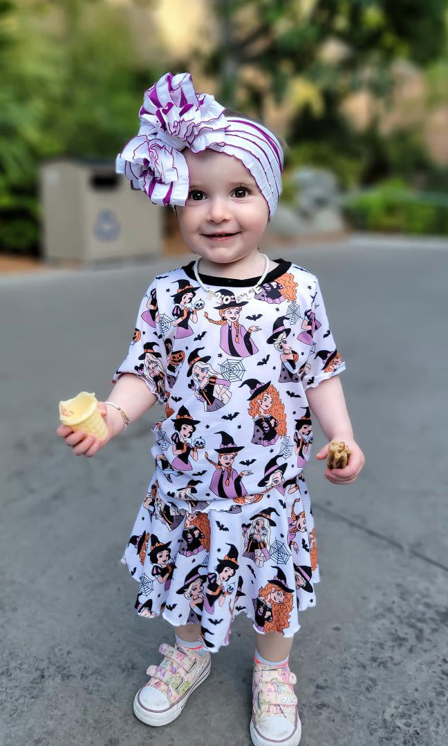 Princess Witch Skirted Set