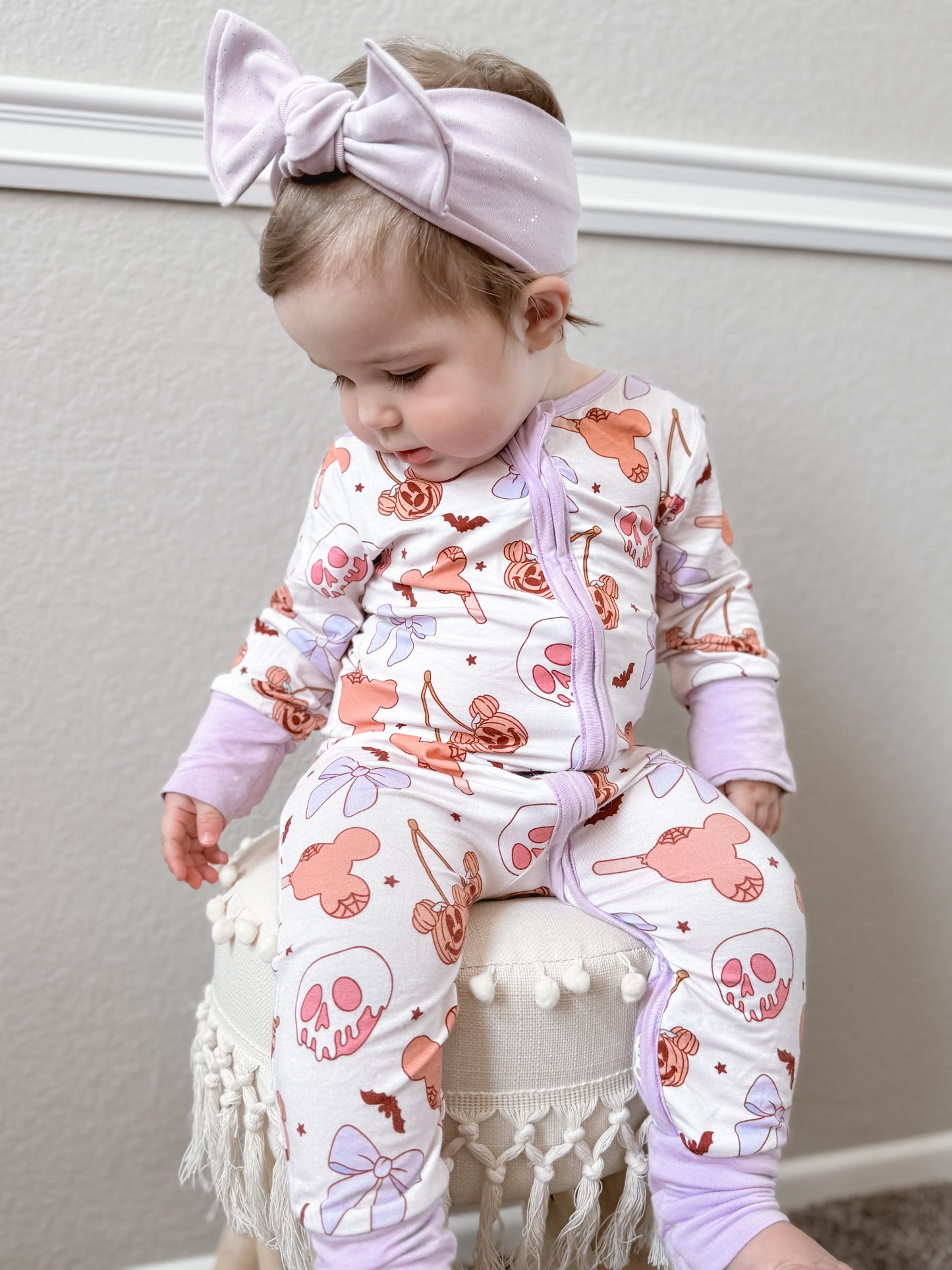 Exclusive Not So Scary Cherry Bamboo Zippys