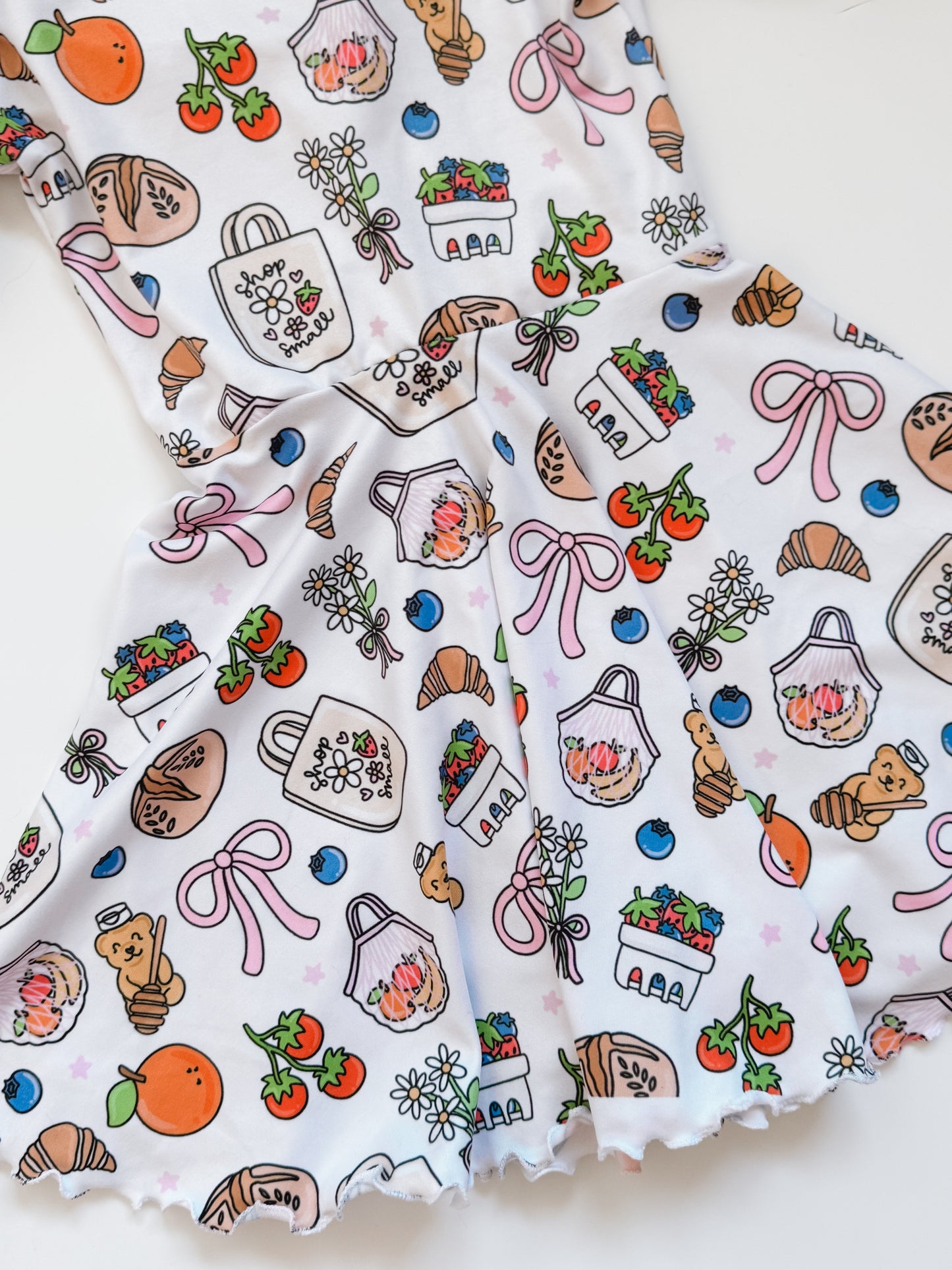 Farmers Market Puff Sleeve Dress