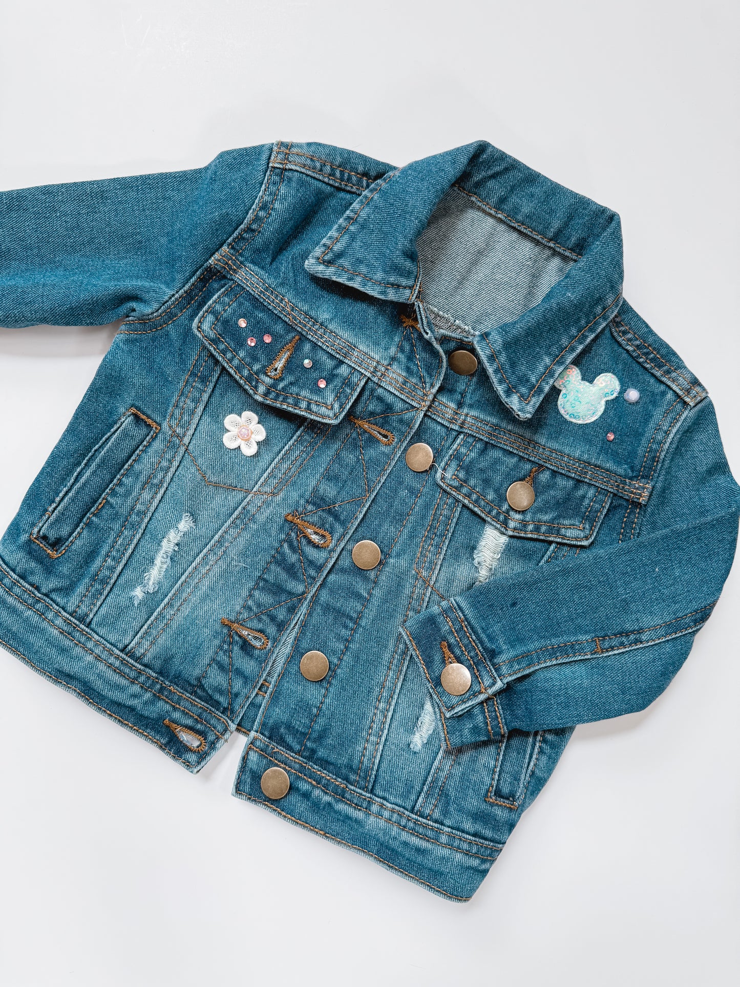 (RTS) Custom Magical Denim Jacket