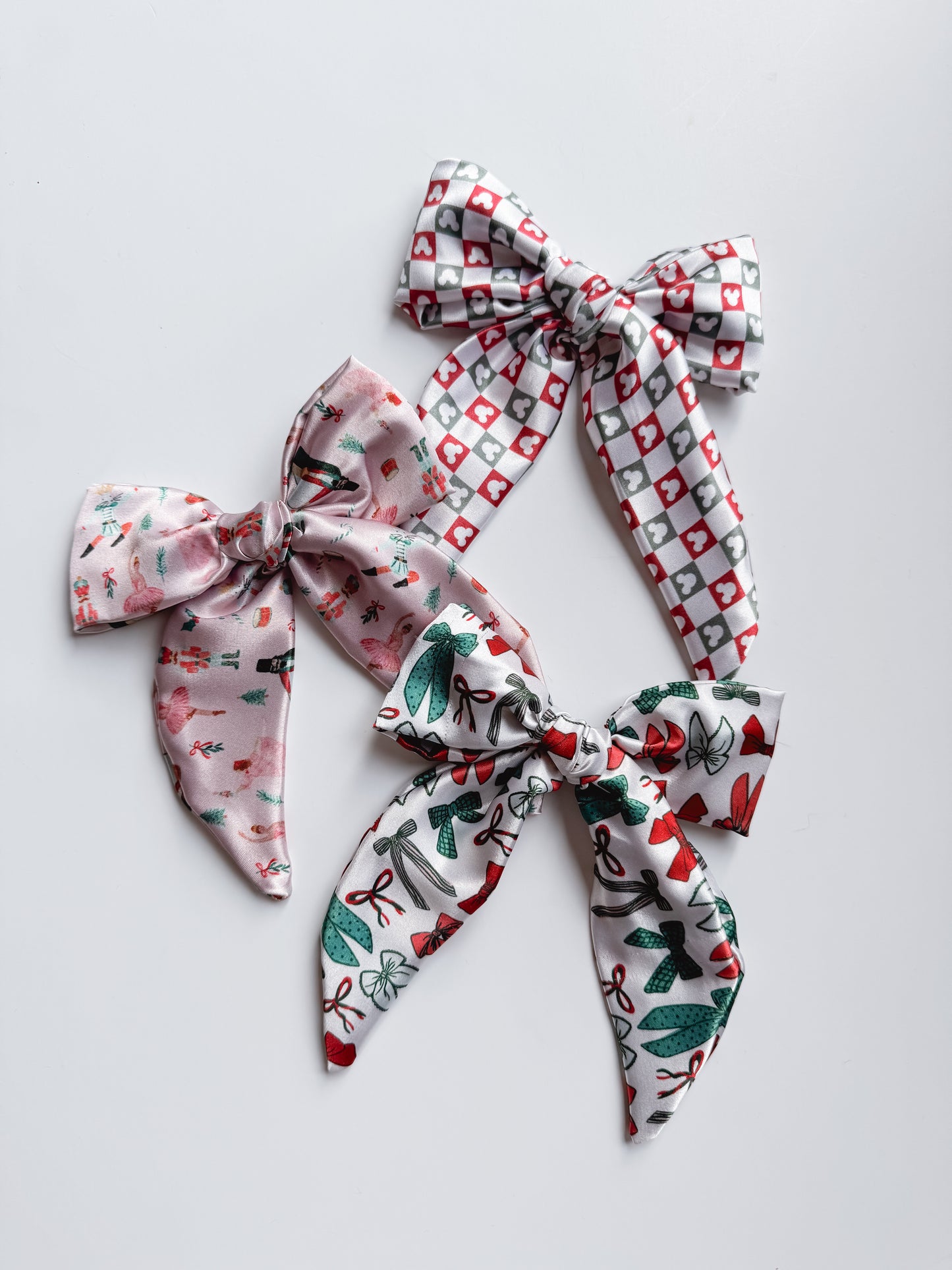 Satin Christmas Bow