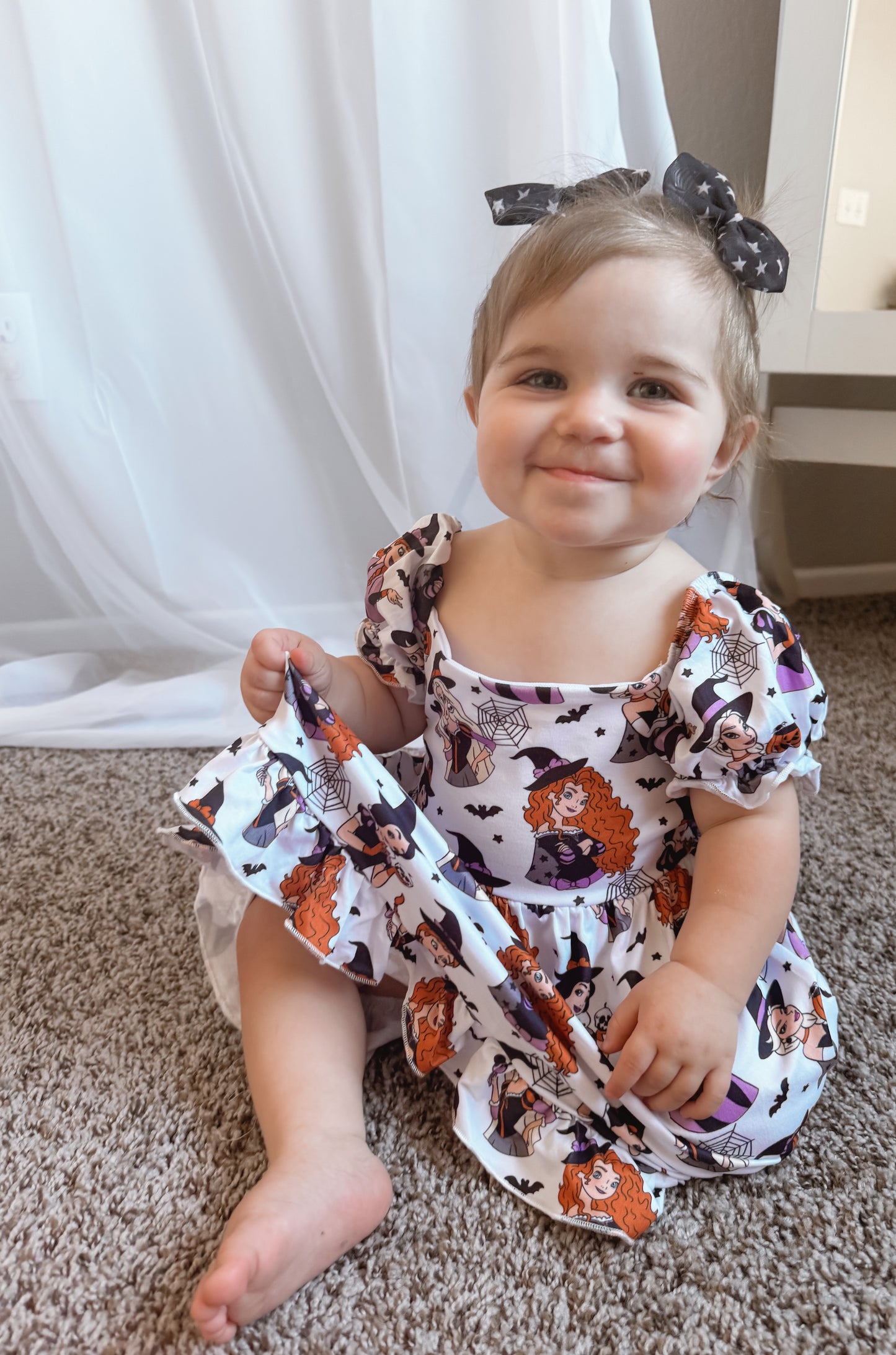 Princess Witch Bow Dress (RTS)