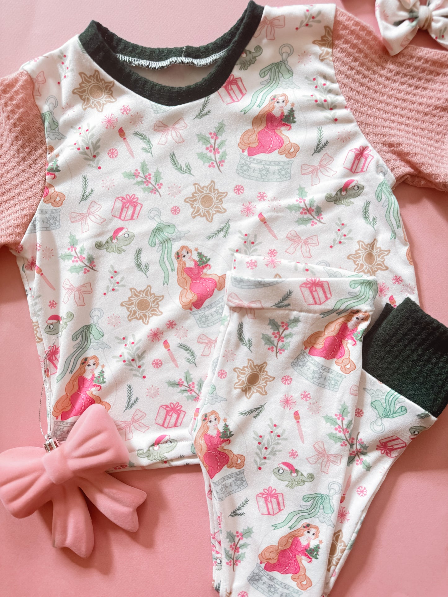 Tangled in Tinsel Pajama Set