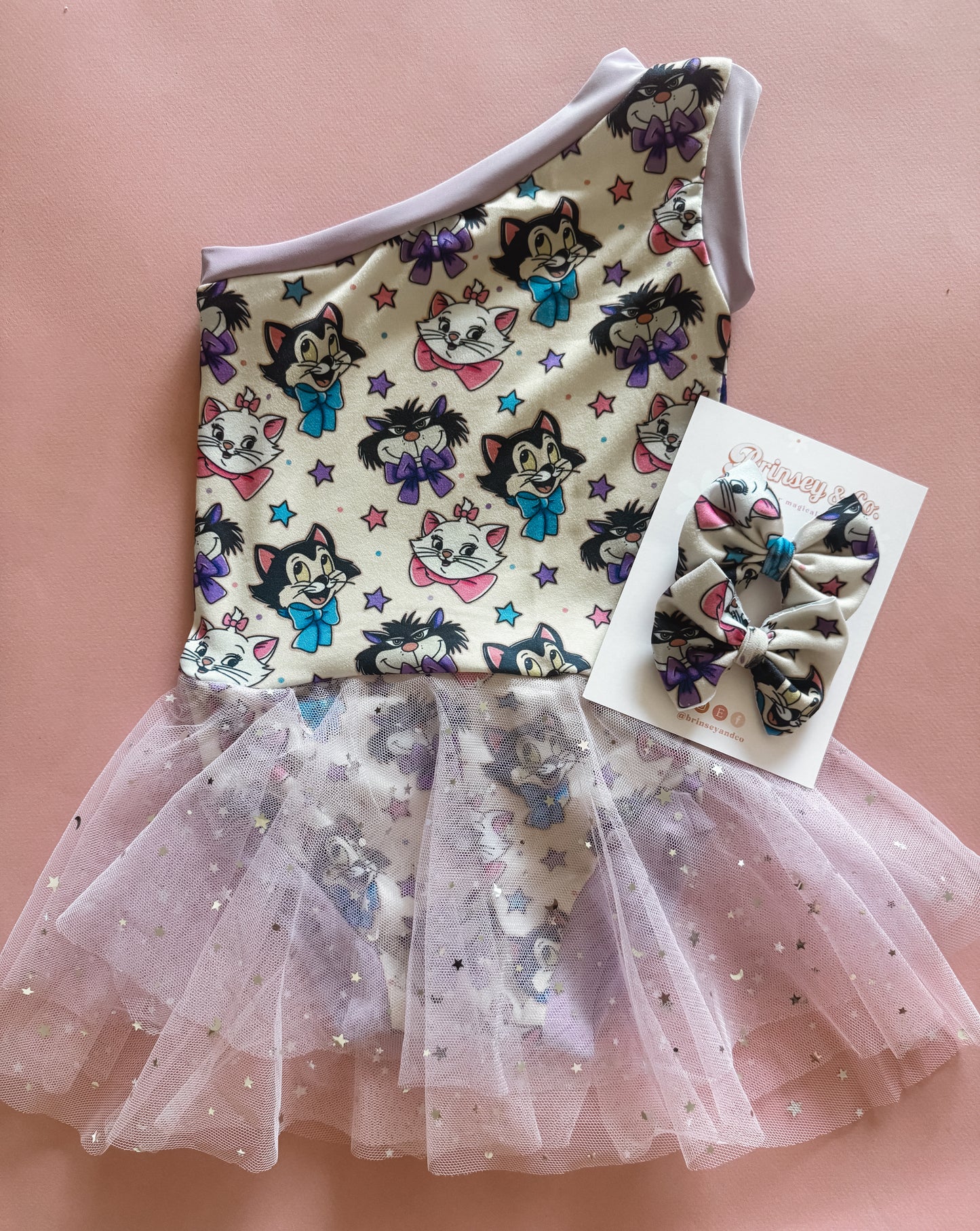 Magical Cats One Shoulder Tutu Leo