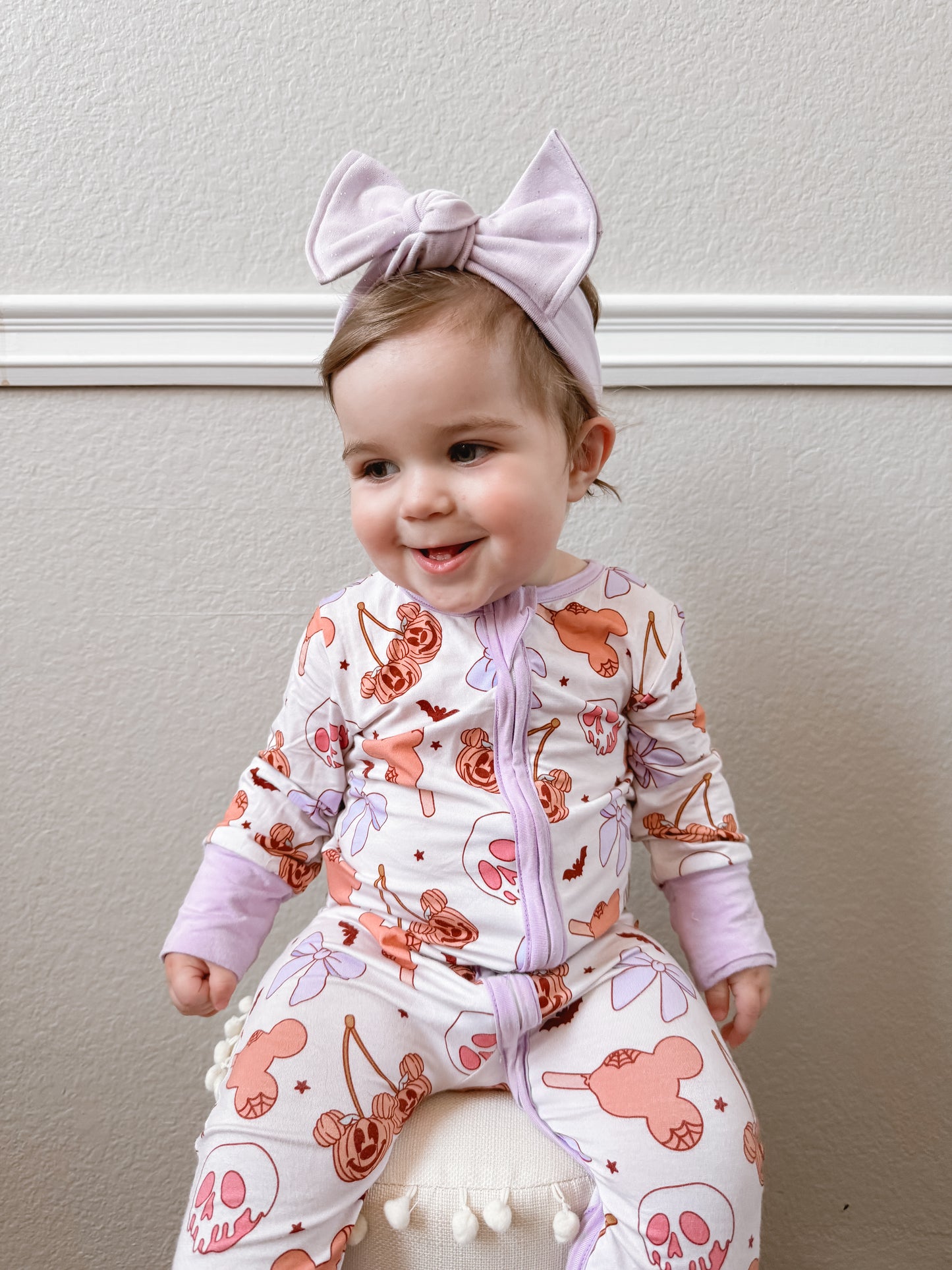 Exclusive Not So Scary Cherry Bamboo Zippys
