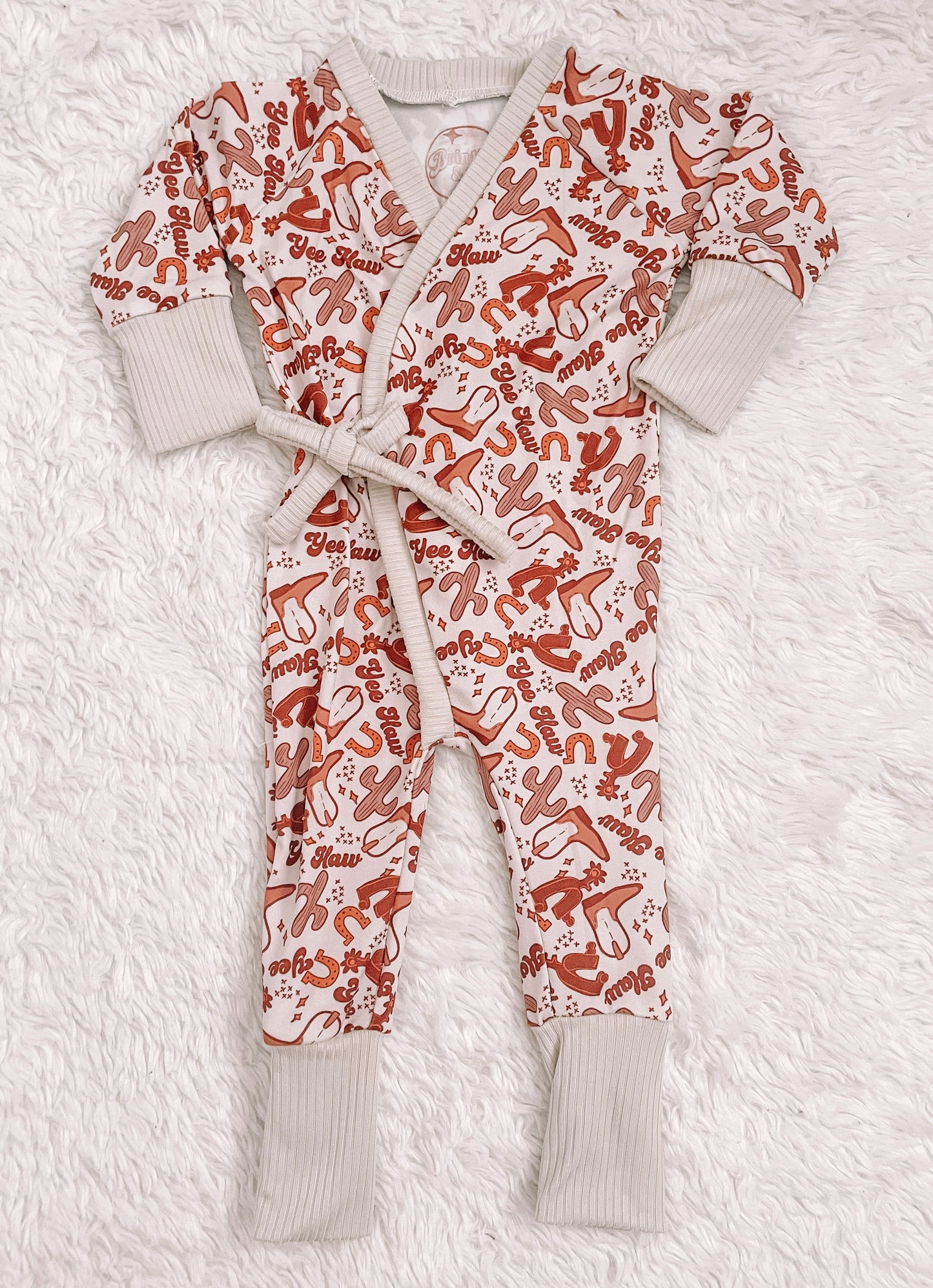 Yeehaw Wrap Romper (RTS)