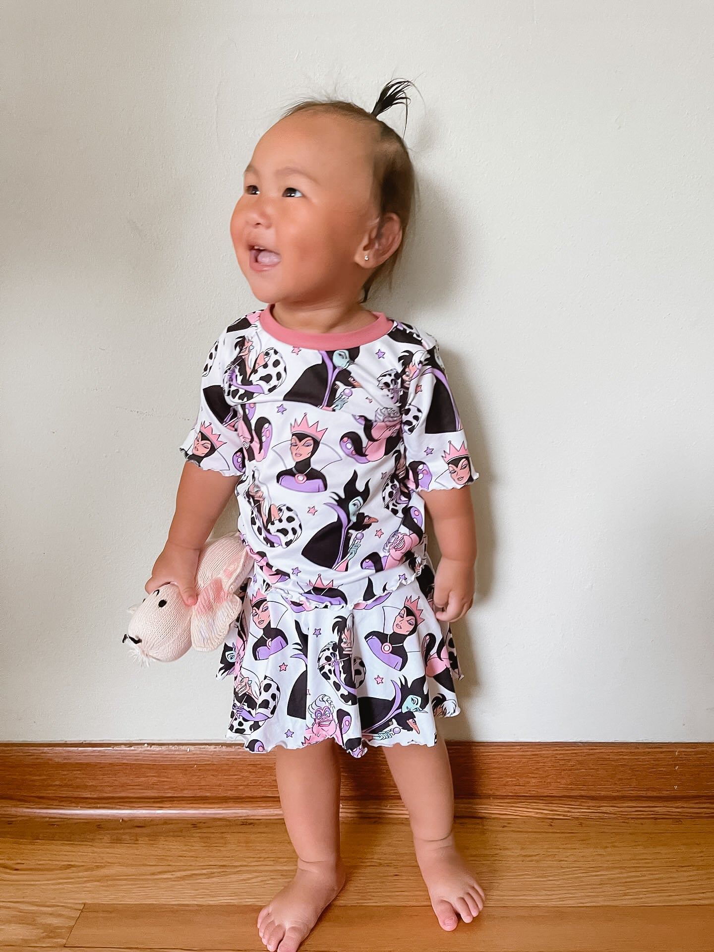 Villains Skirted Set