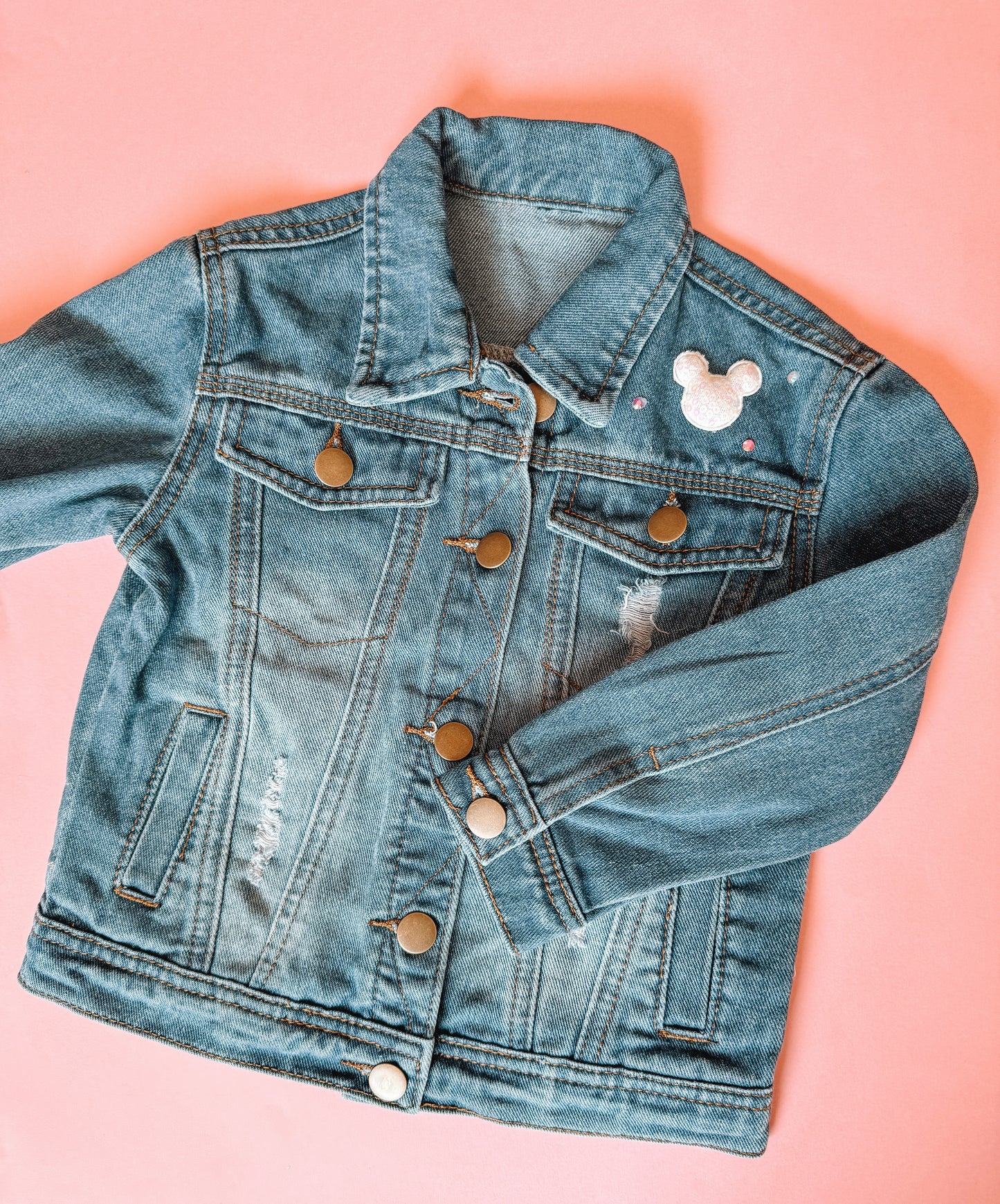 (RTS) Custom Magical Denim Jacket