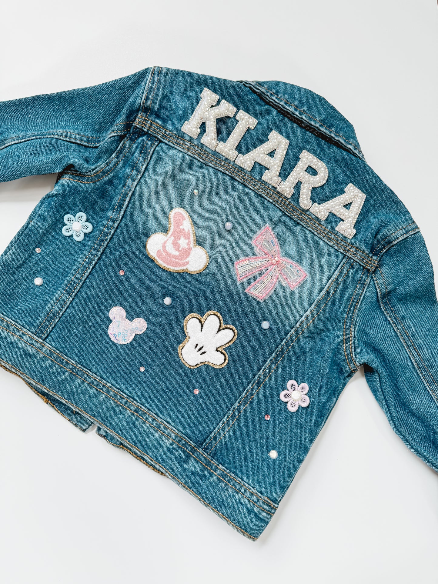 (RTS) Custom Magical Denim Jacket