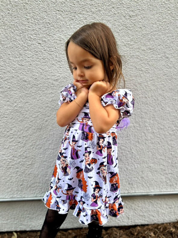 Princess Witch Bow Dress (RTS)