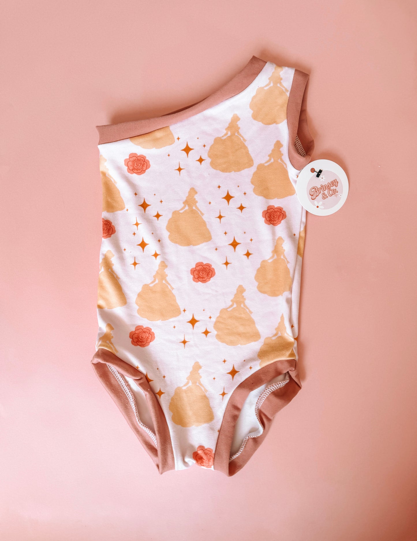 Rose Princess One Shoulder Leo (RTS)