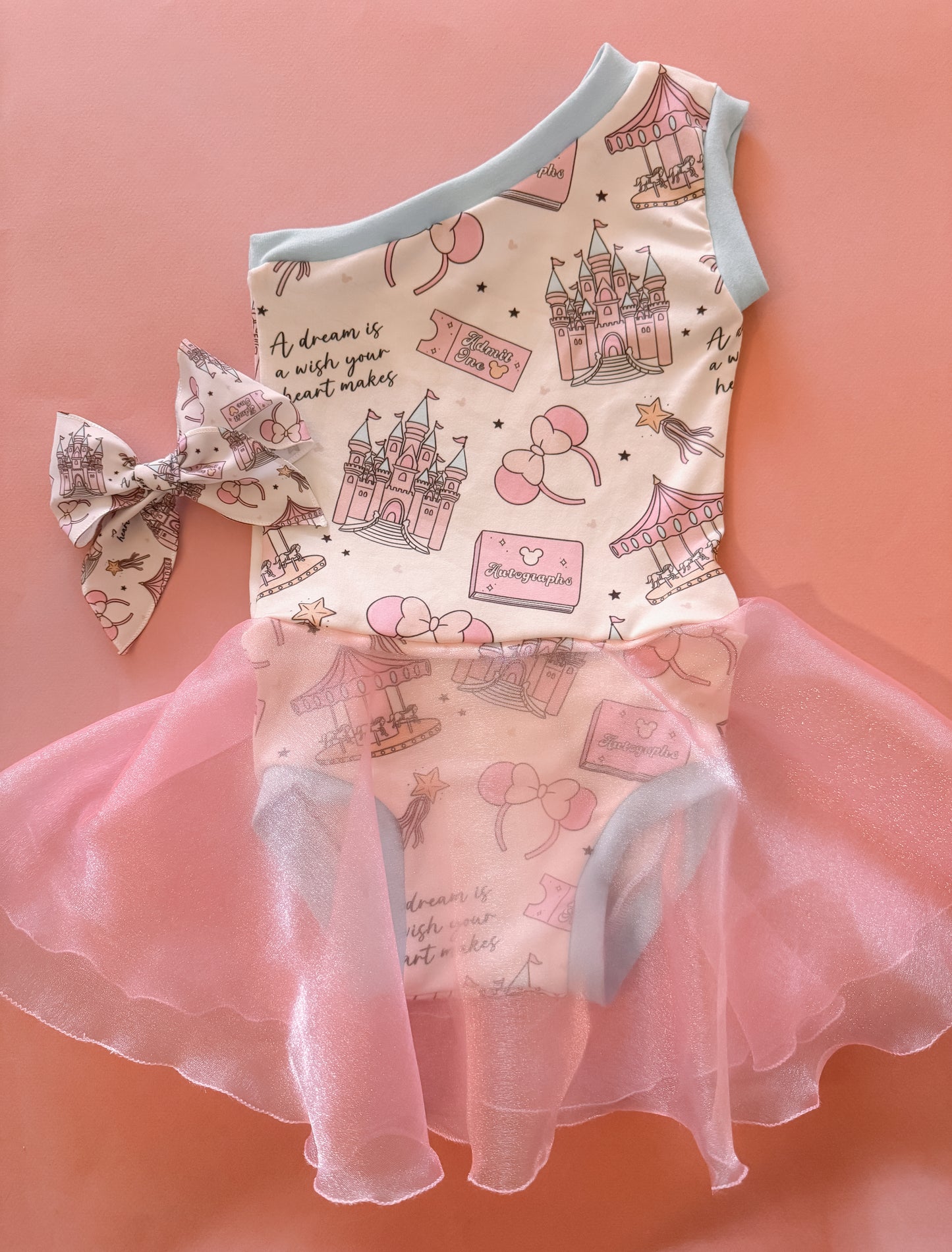 Exclusive Pastel Castle Fable Bow
