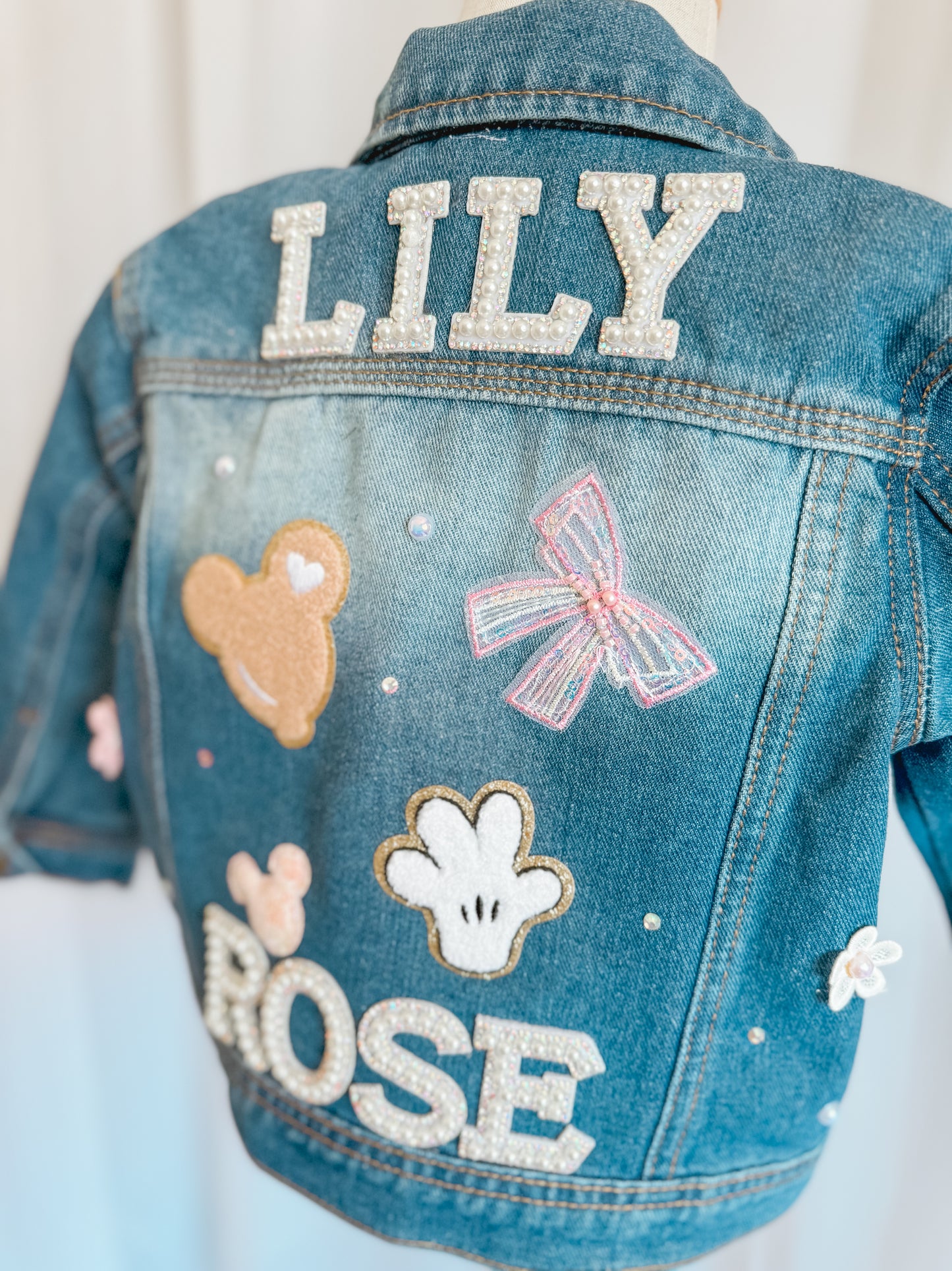(RTS) Custom Magical Denim Jacket