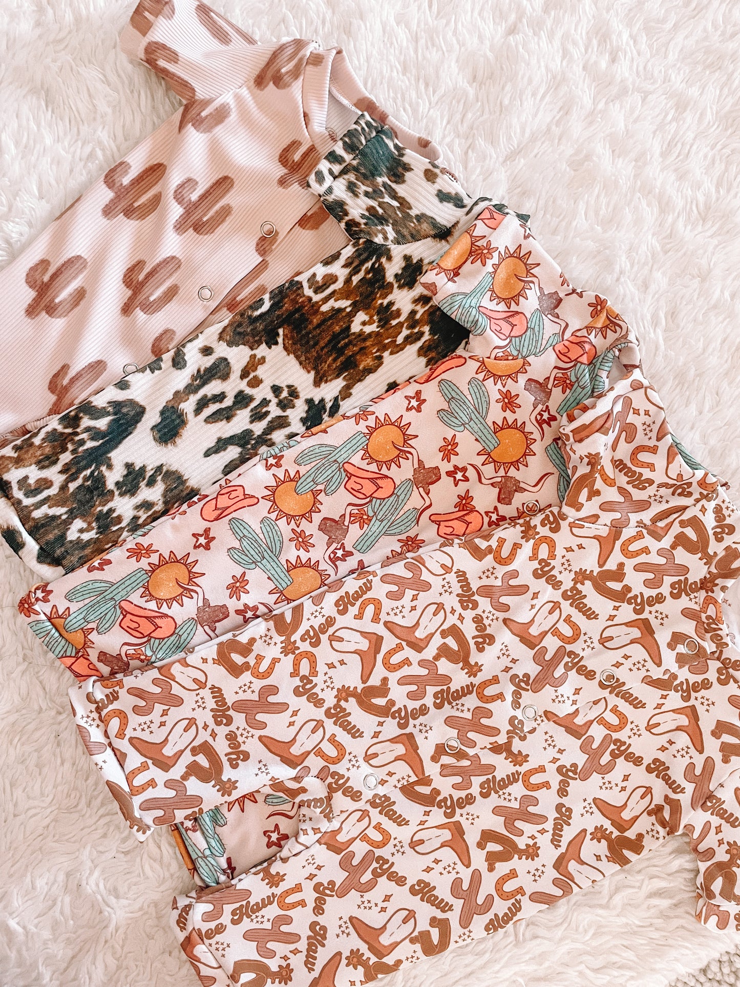 Yeehaw Shorts Romper (RTS)