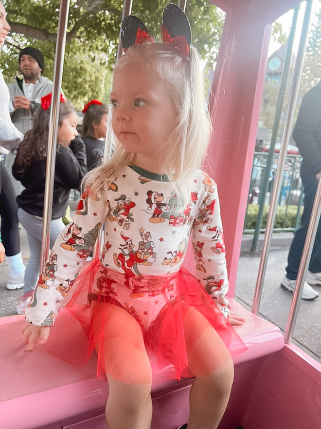 Magical Christmas Velvet Tutu Leo