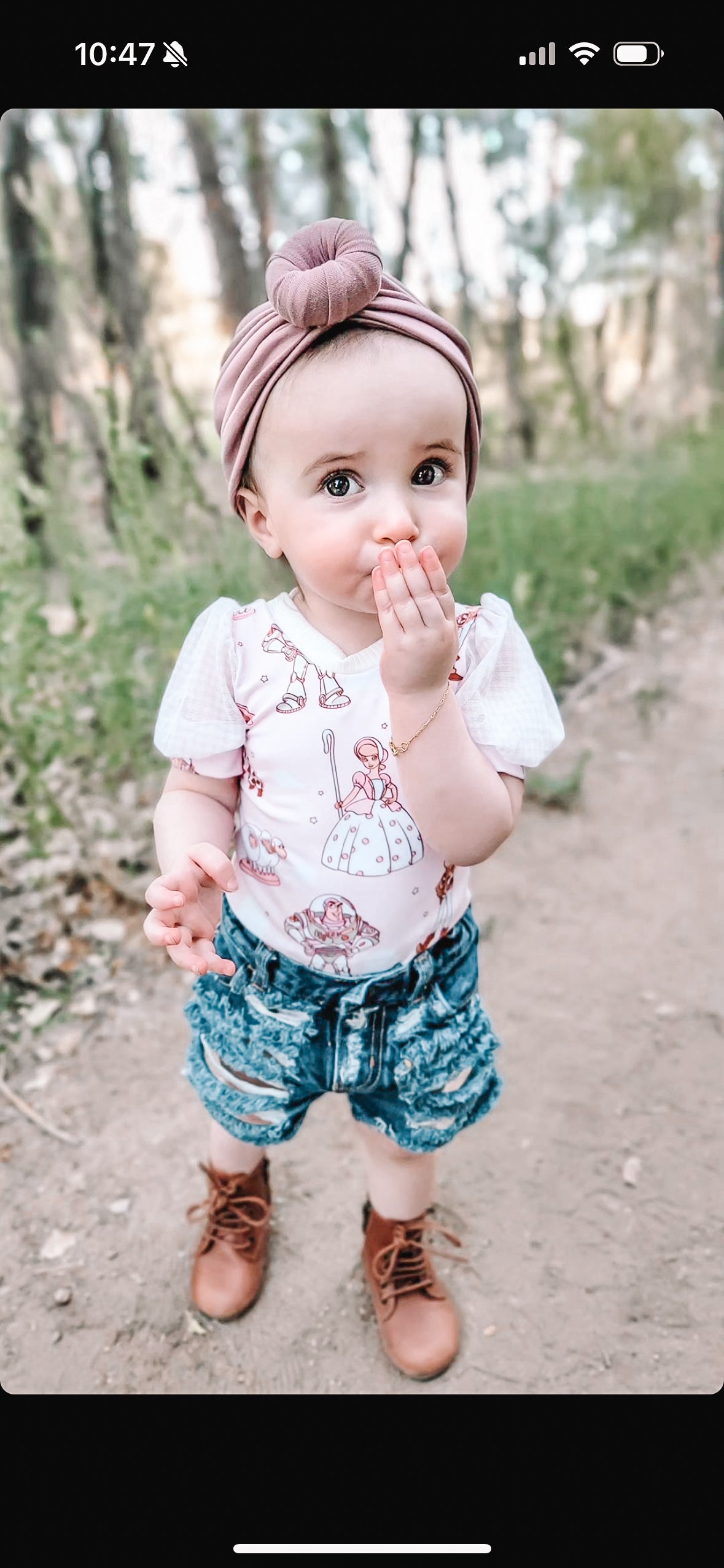 Western Friends Puff Sleeve Leotard