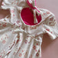Spring Floral Open Back Dress (RTS)