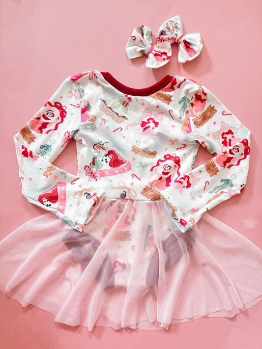 Holiday Princess Skirted Leo