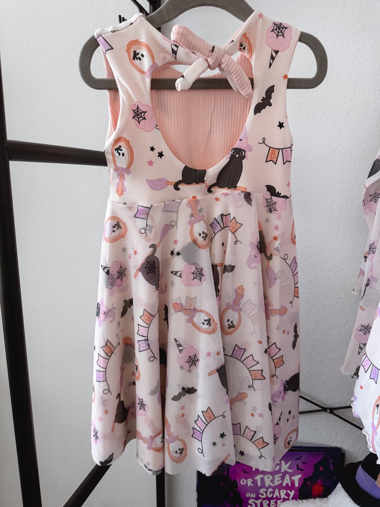 Exclusive Whimsical Binx Open Back Dress