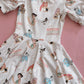 K-Pop Cutie Puff Sleeve Dress