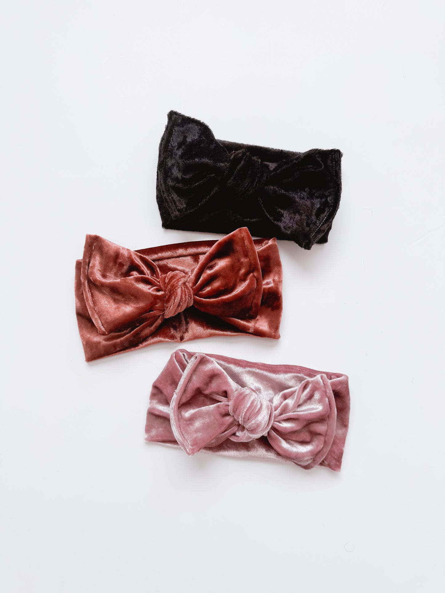 Velvet Headwraps & Piggie Sets (RTS)